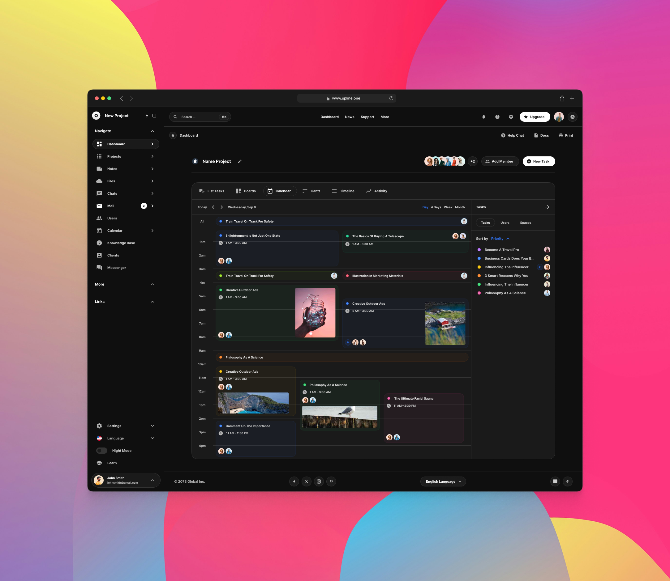 Tasks Dashboards for Figma (0002)