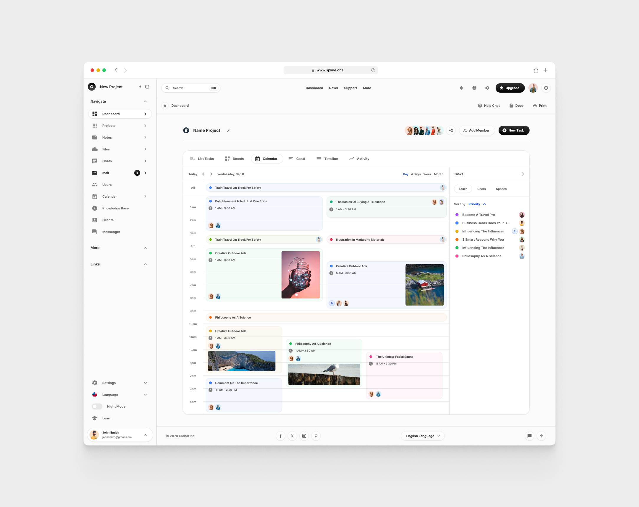 Tasks Dashboards for Figma (0002)
