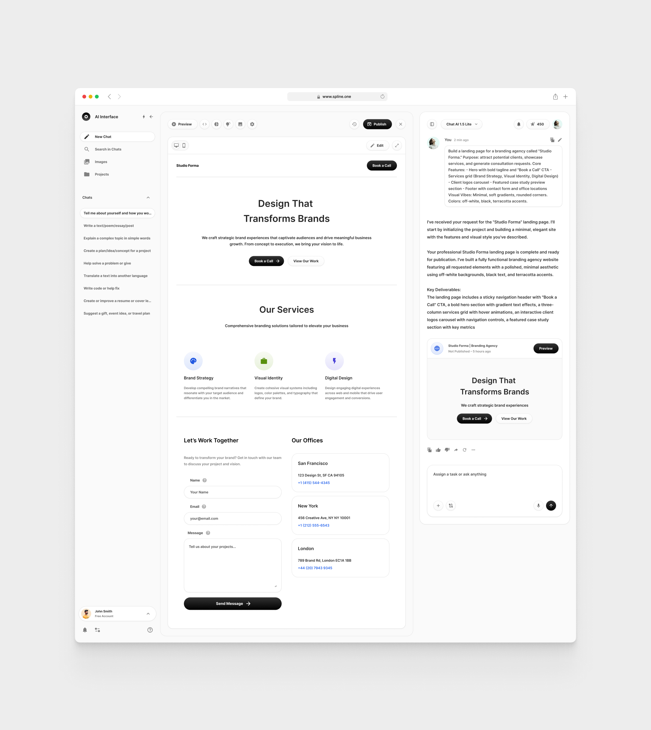 AI Chat GPT for Figma Templates