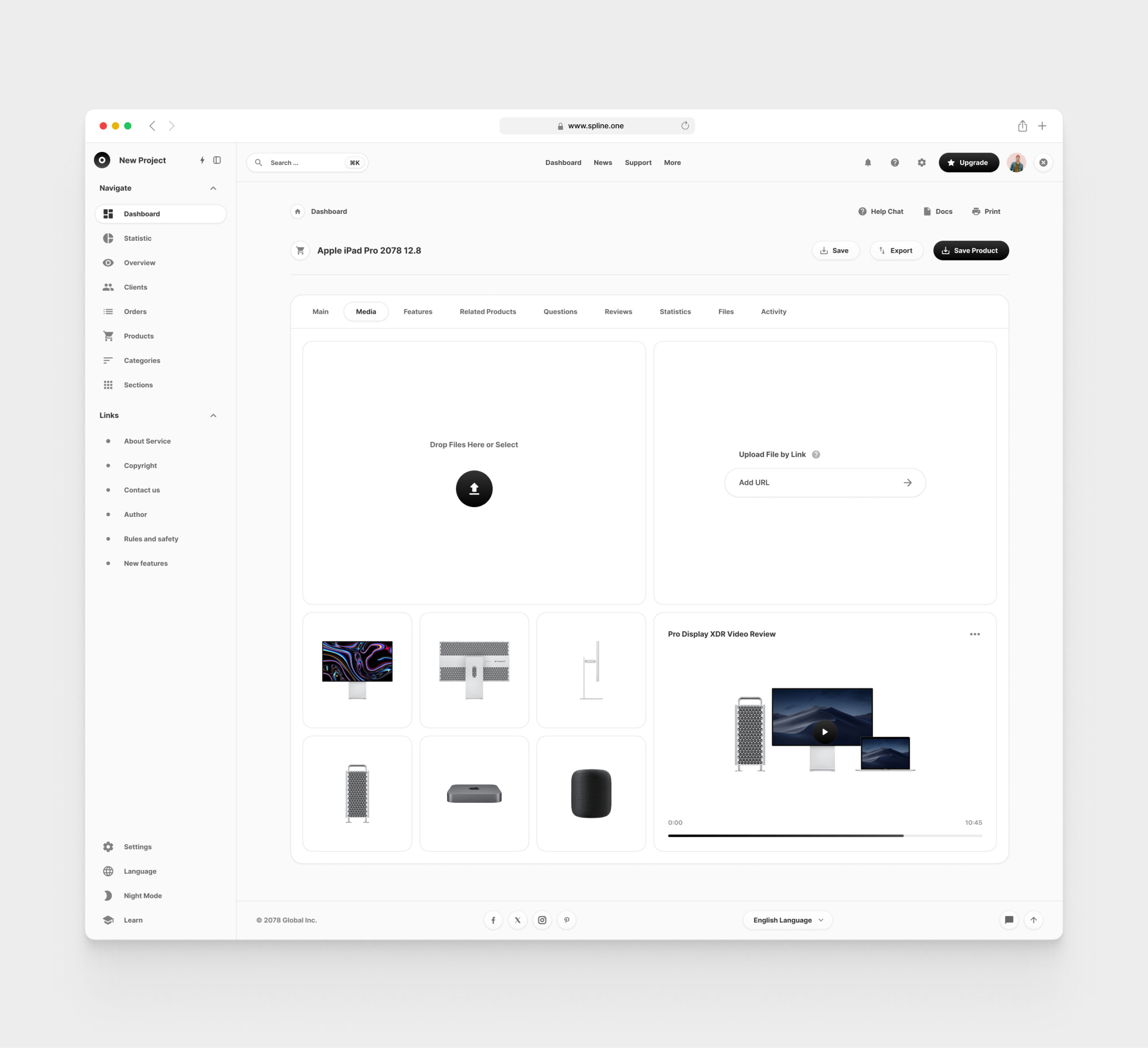 Commerce Dashboards for Figma Template