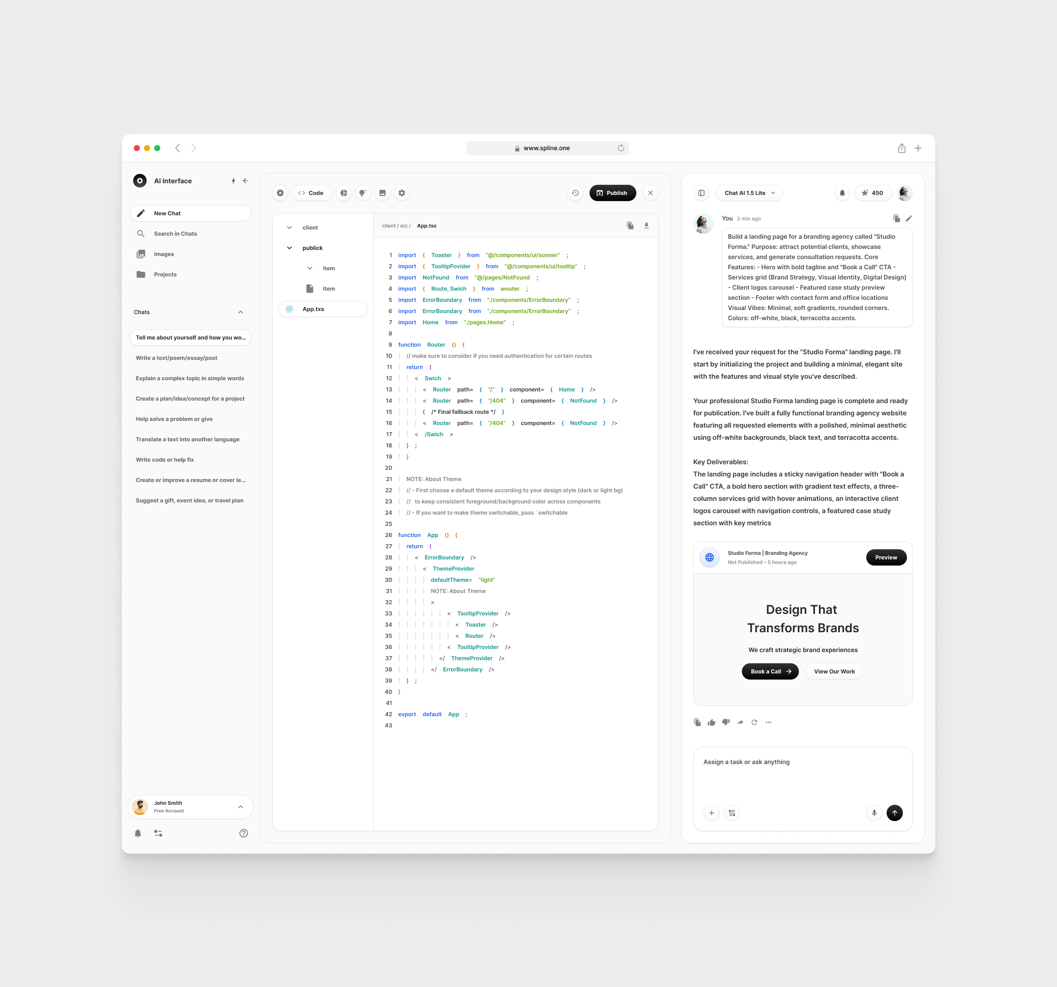 AI Chat GPT for Figma Templates