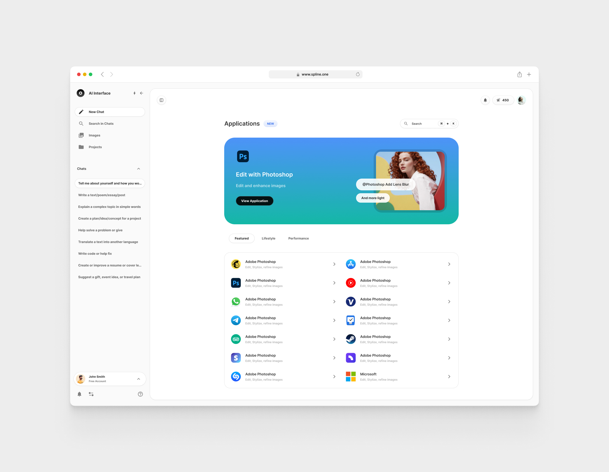 AI Chat GPT for Figma Templates