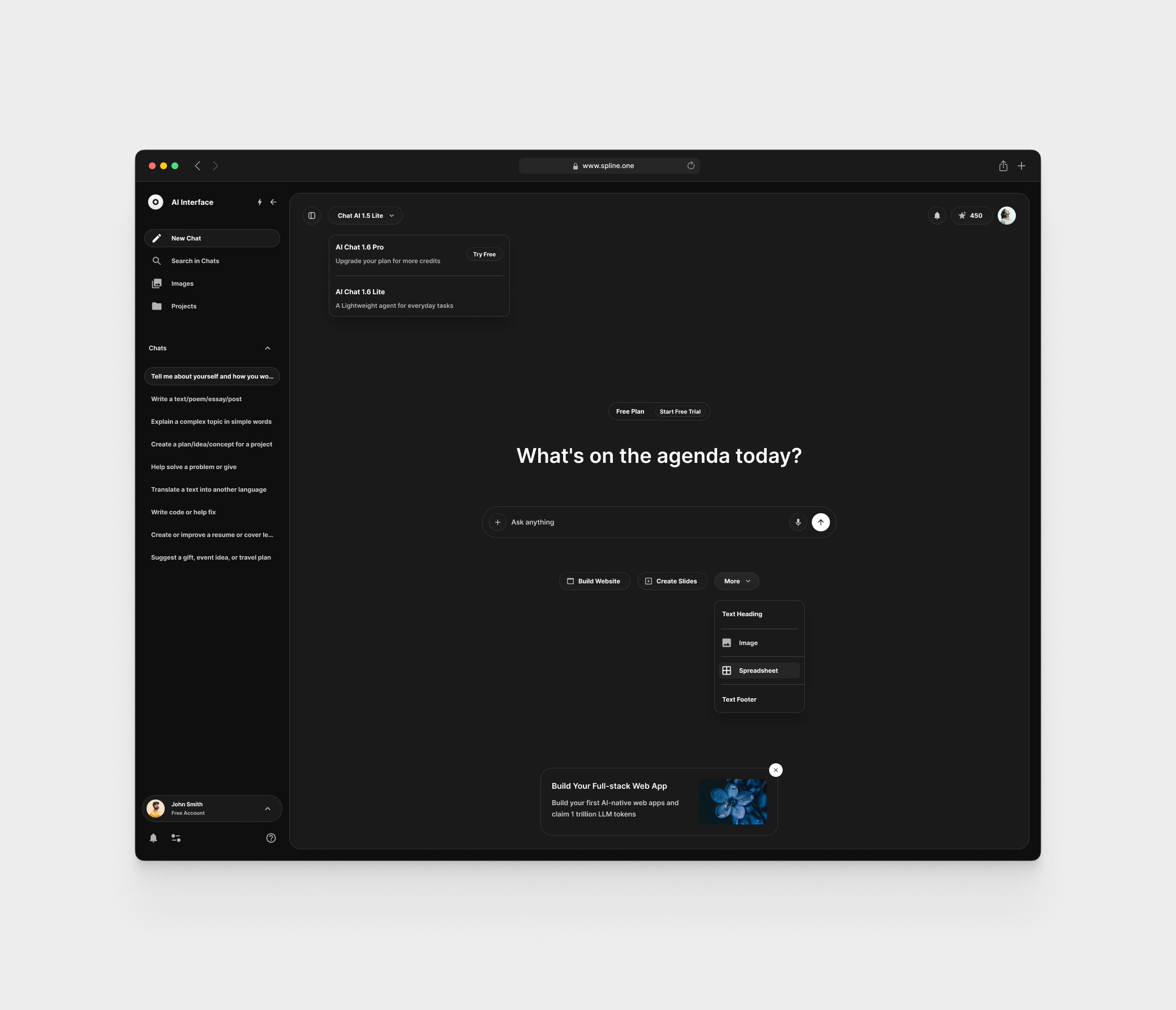 AI Chat GPT for Figma Templates