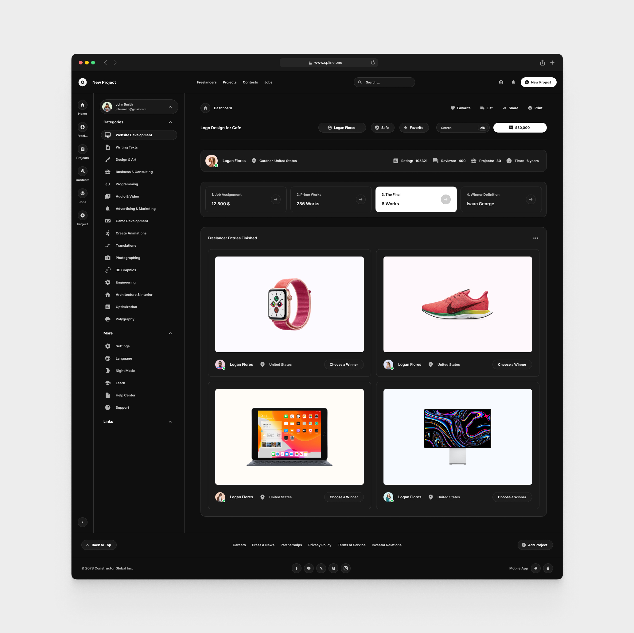 Freelance for Figma Templates (0024)