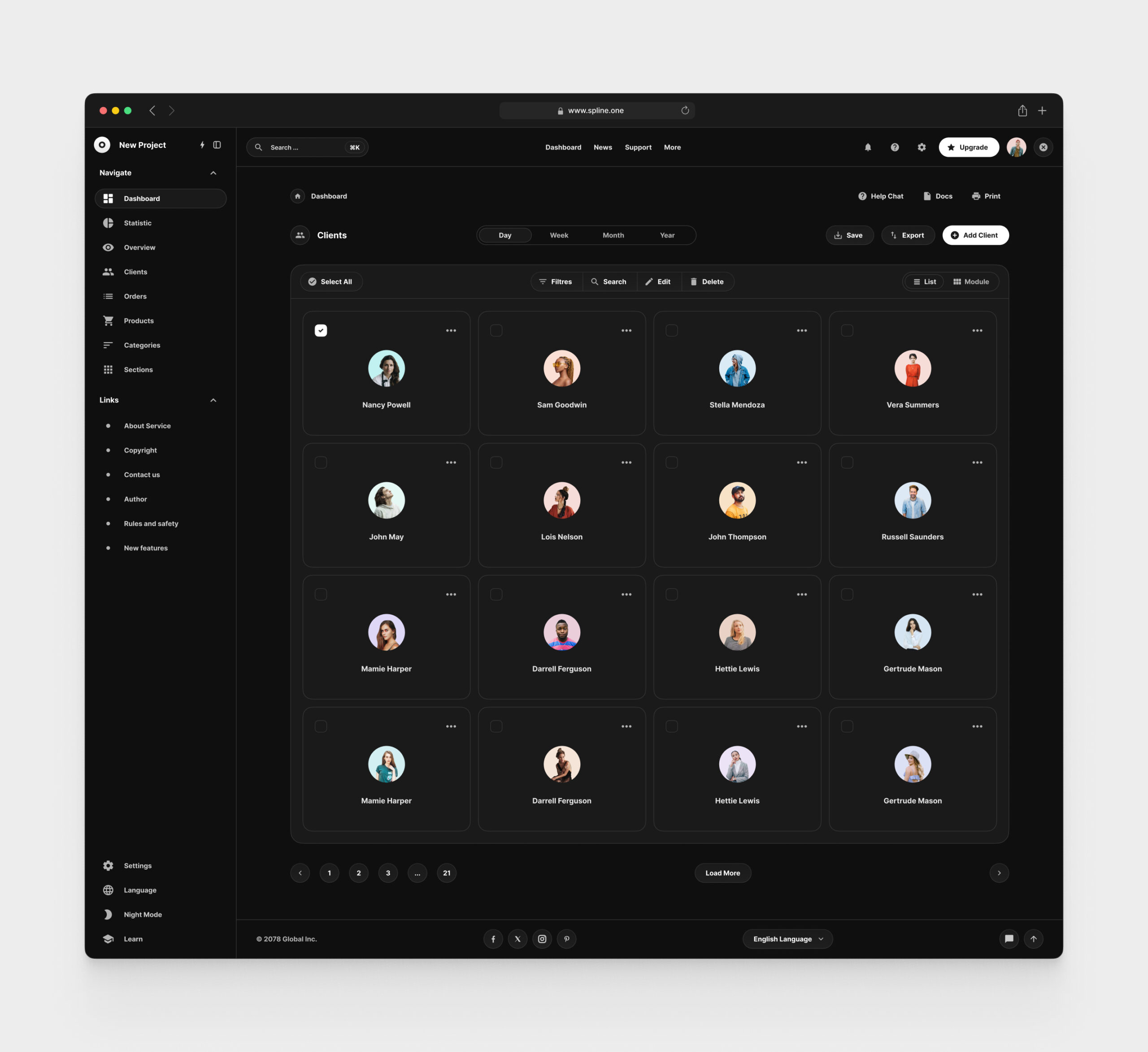 Commerce Dashboards for Figma Template