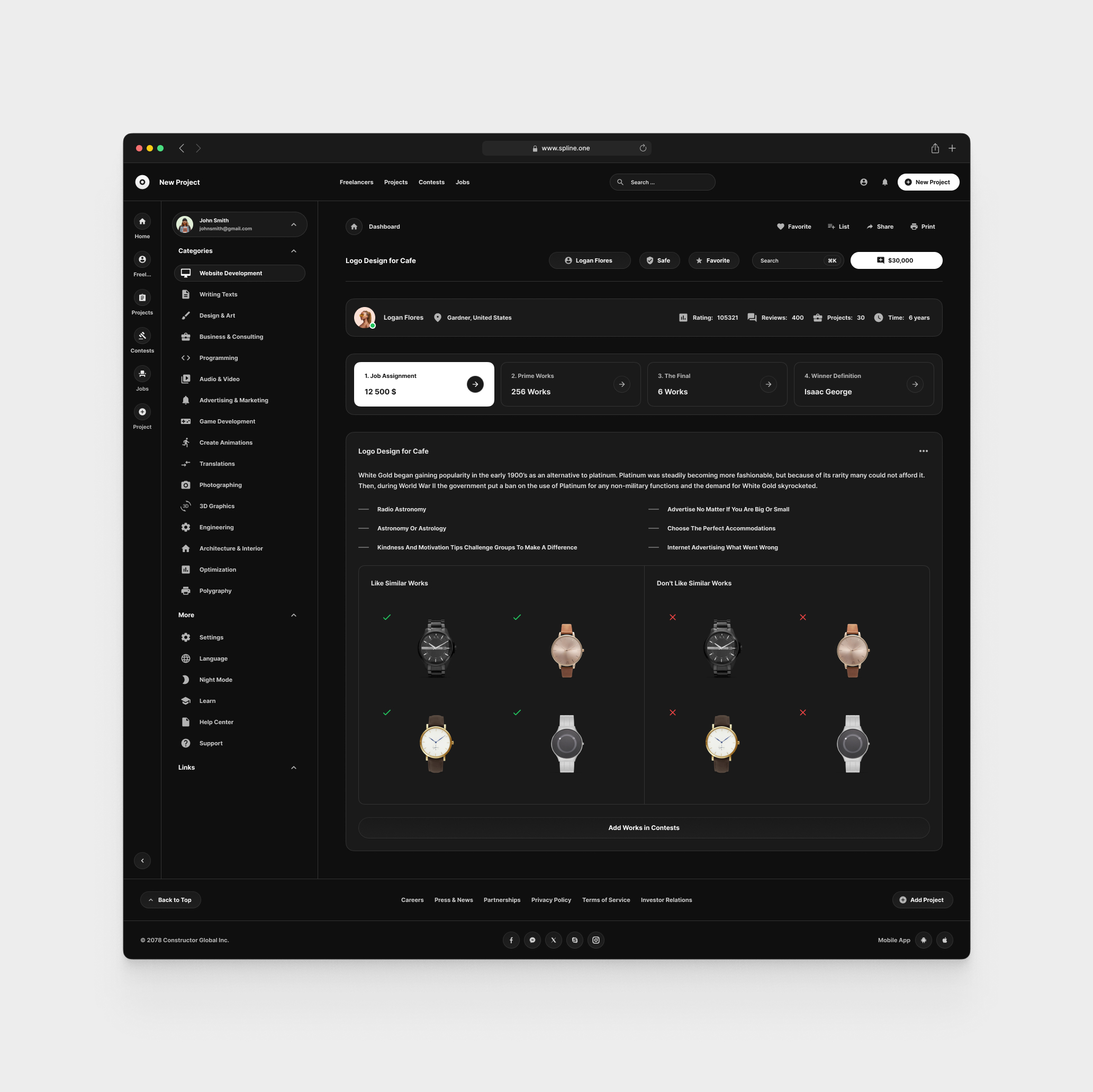 Freelance for Figma Templates (0024)