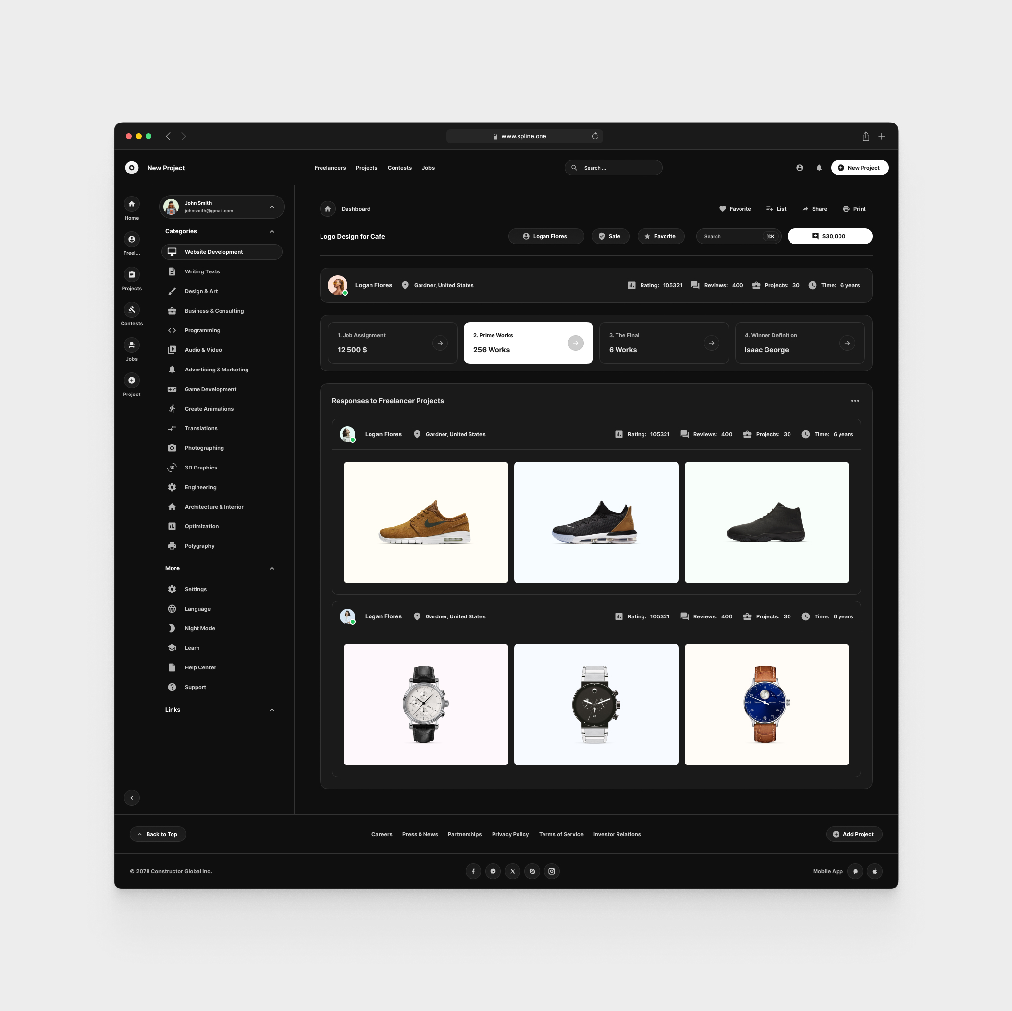 Freelance for Figma Templates (0024)