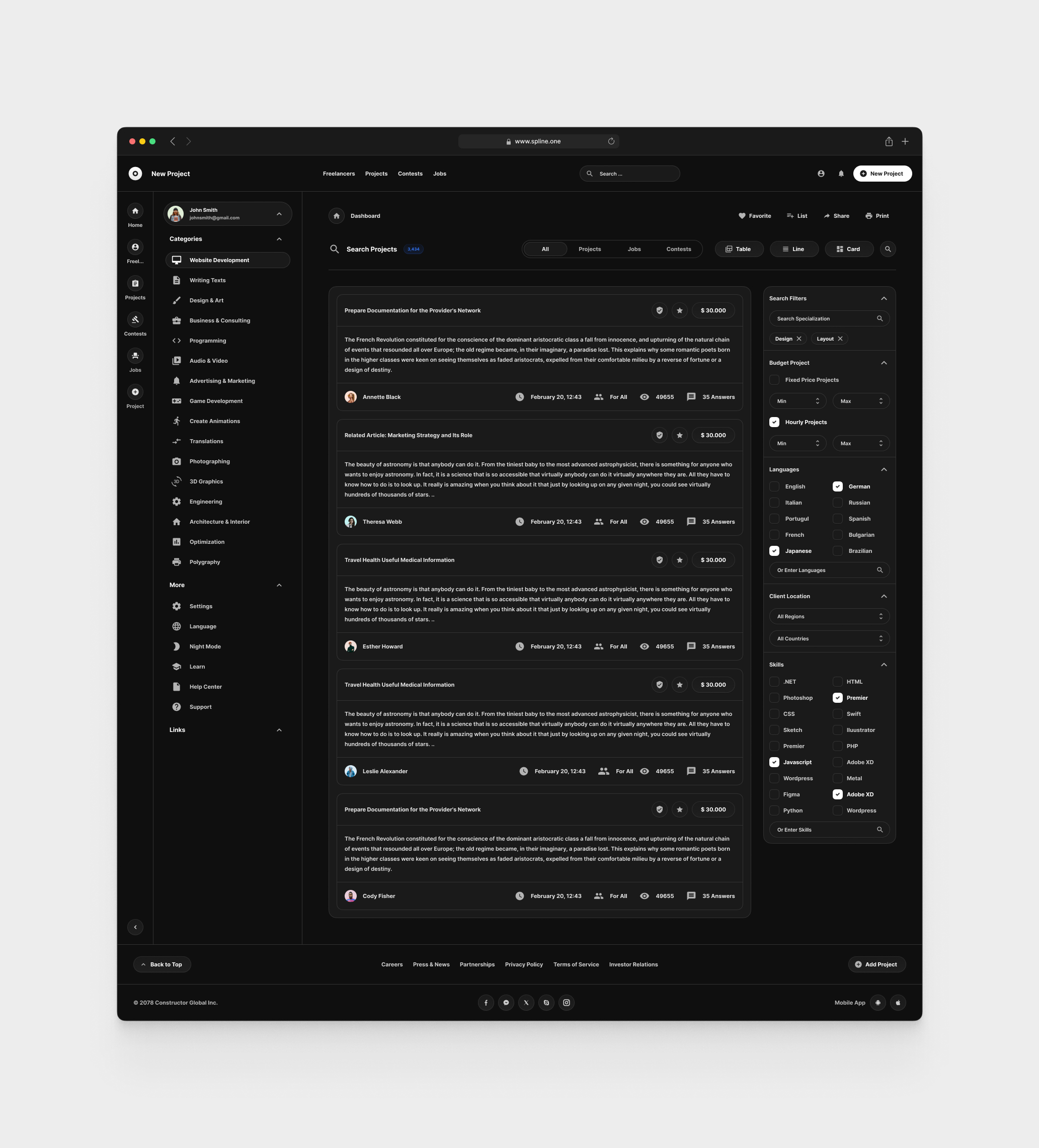 Freelance for Figma Templates (0024)
