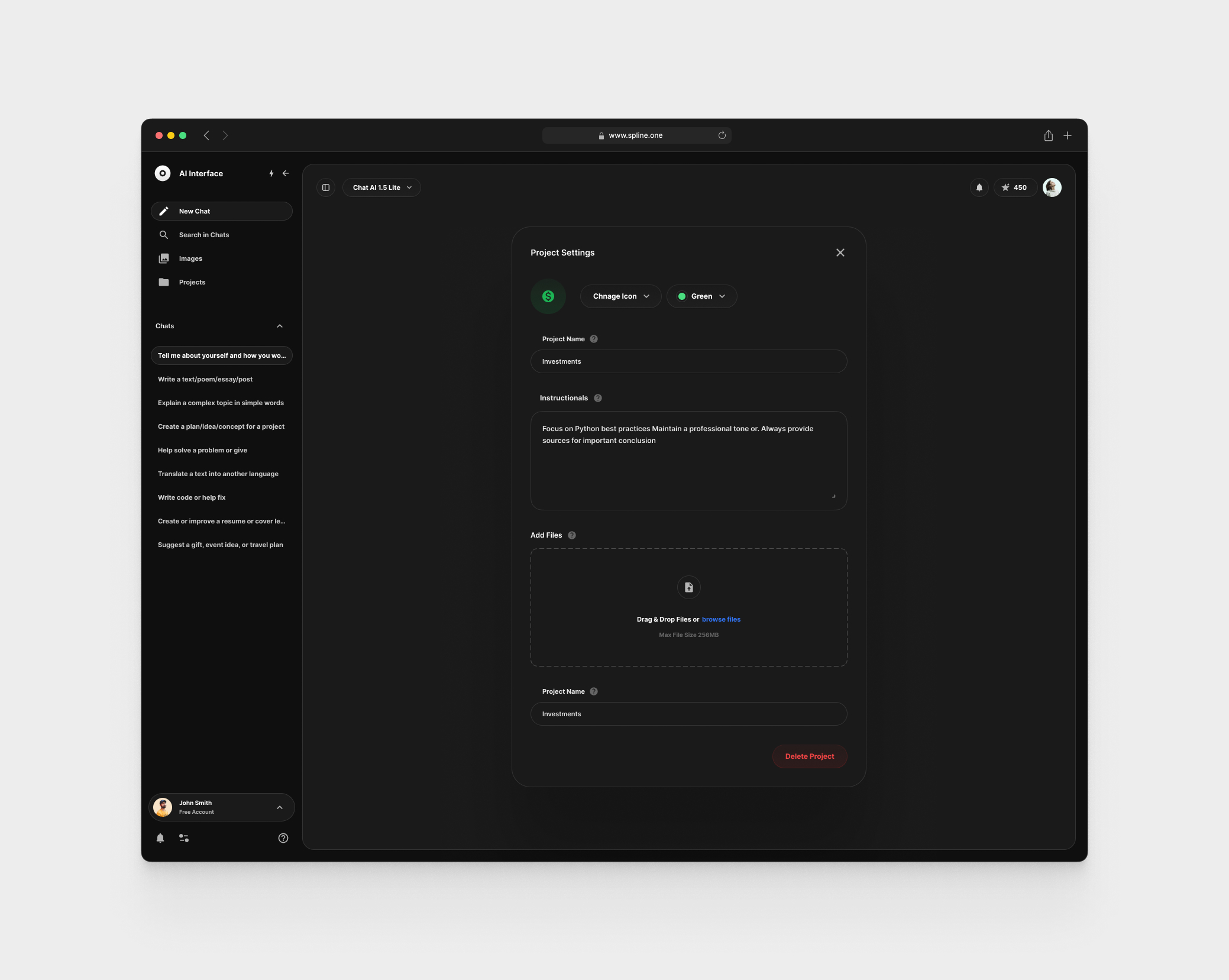 AI Chat GPT for Figma Templates