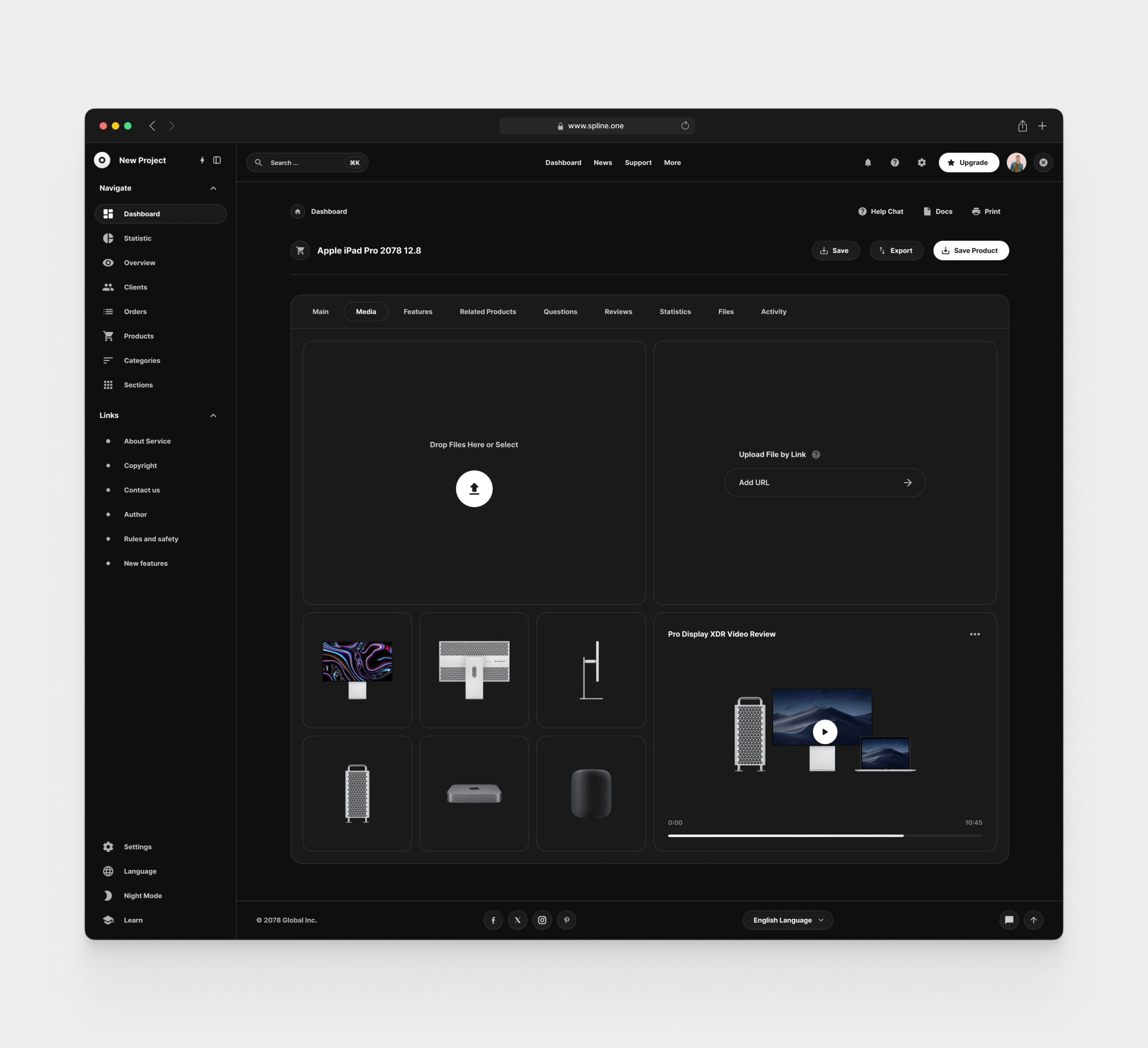 Commerce Dashboards for Figma Template