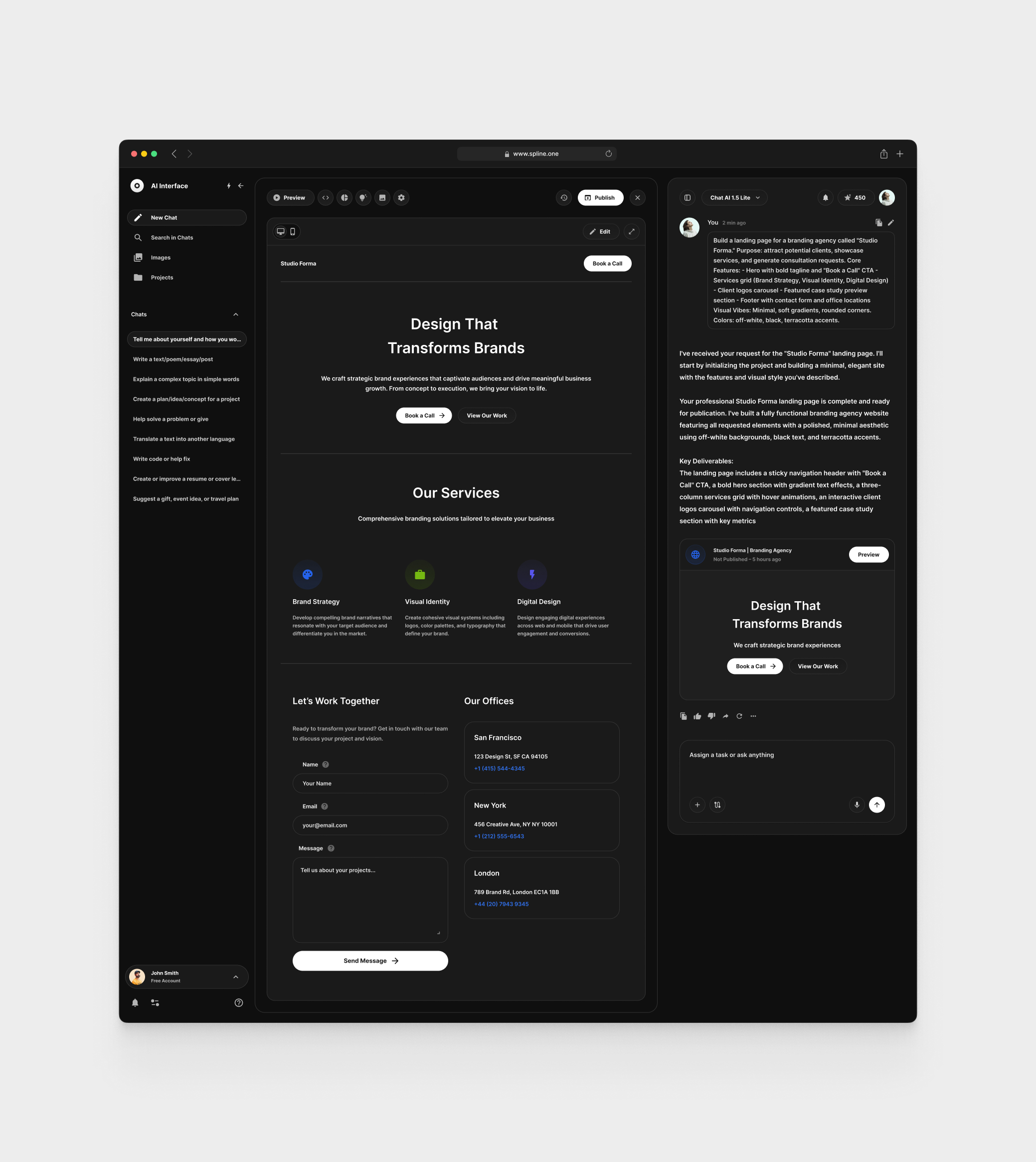 AI Chat GPT for Figma Templates