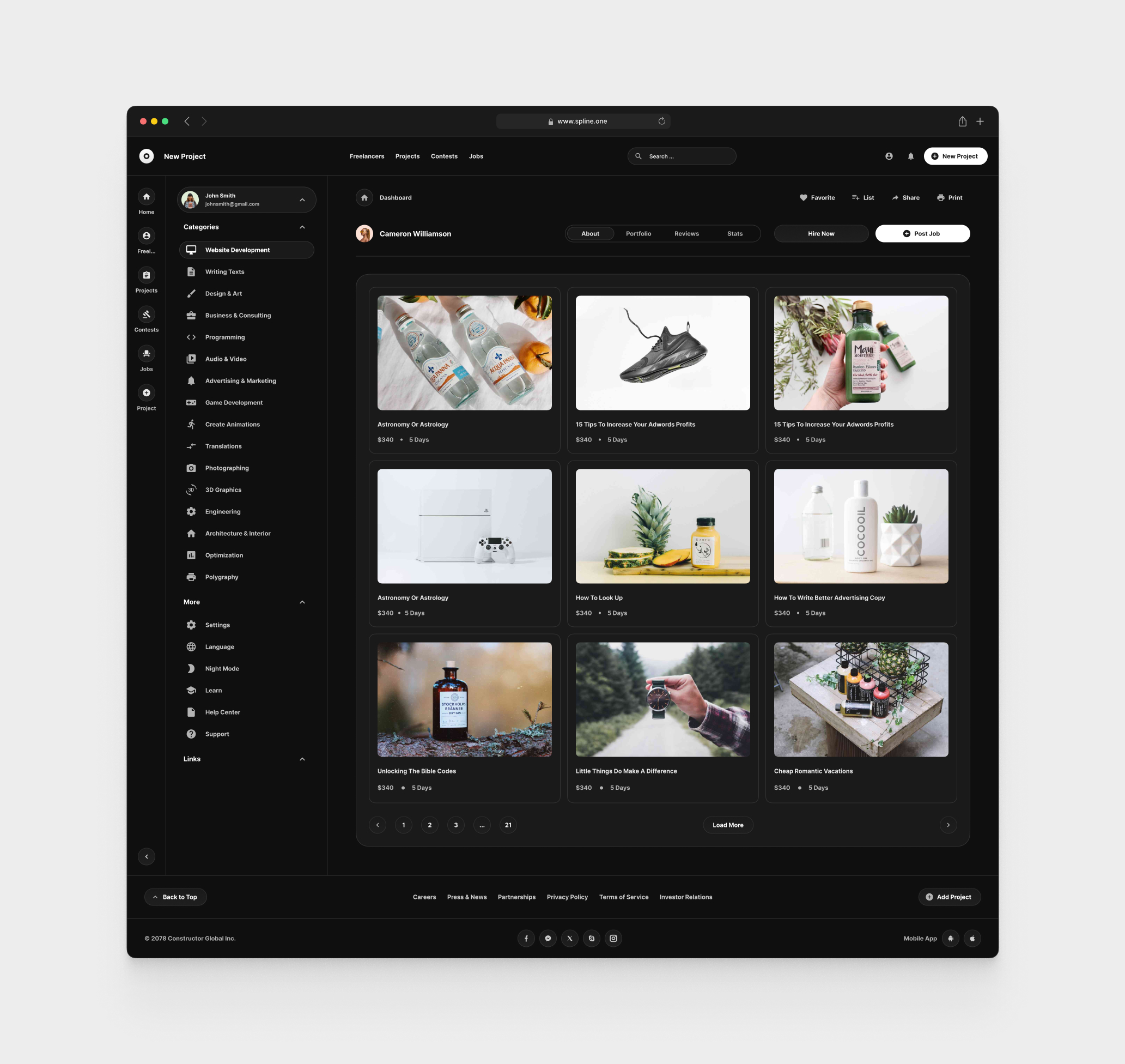 Freelance for Figma Templates (0024)