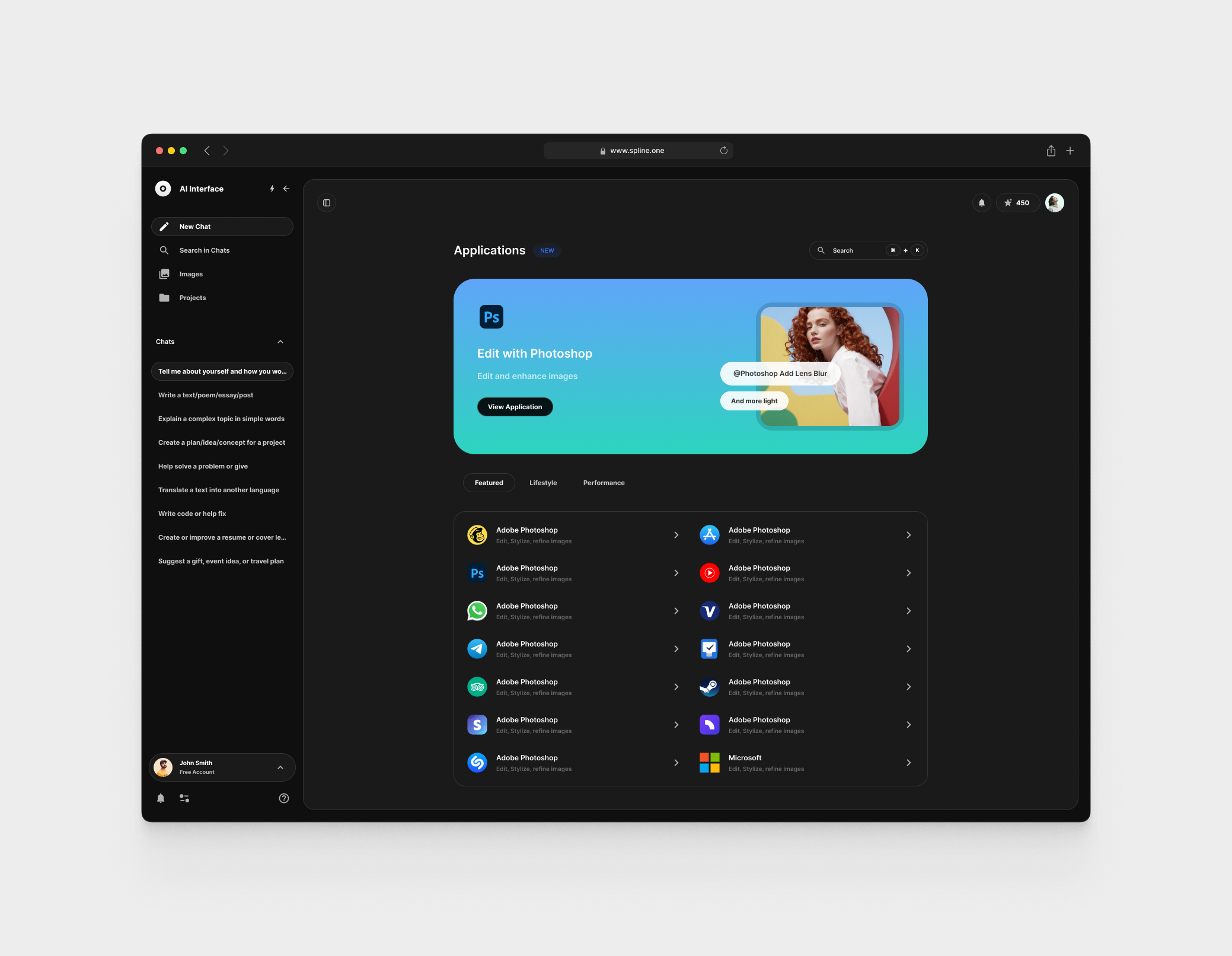 AI Chat GPT for Figma Templates
