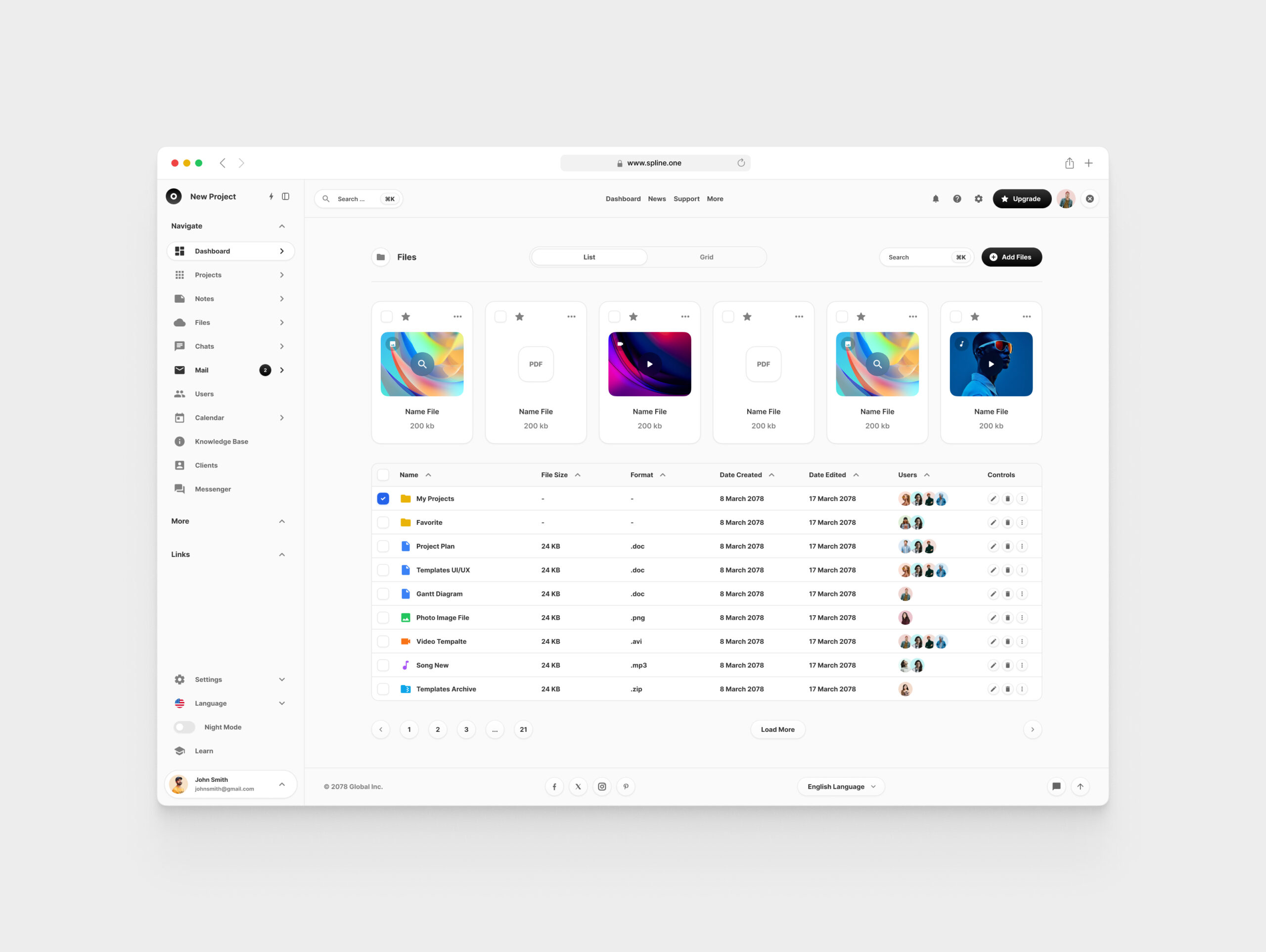 Files for Figma Templates