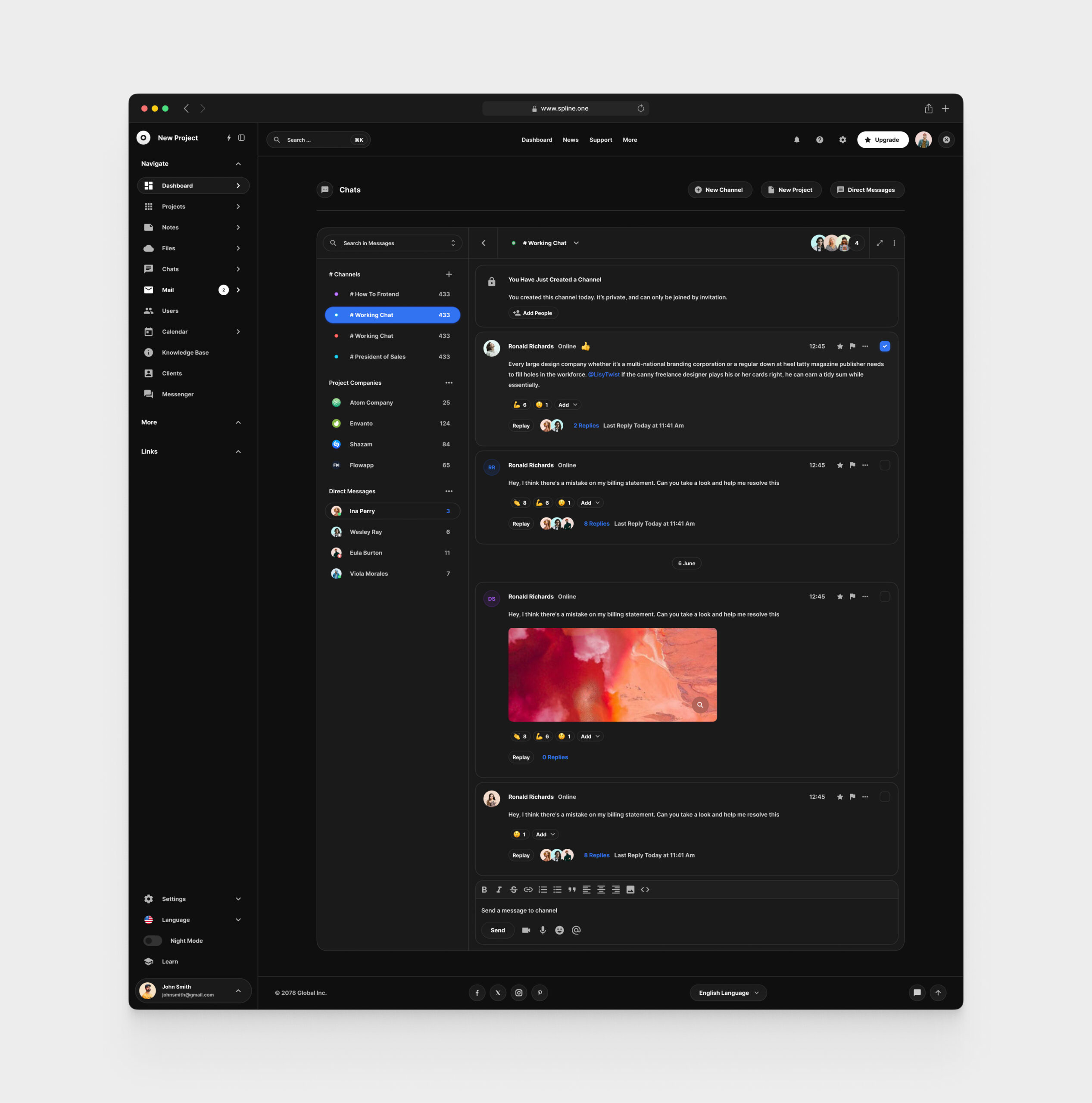 Chats for Figma Templates (0013)
