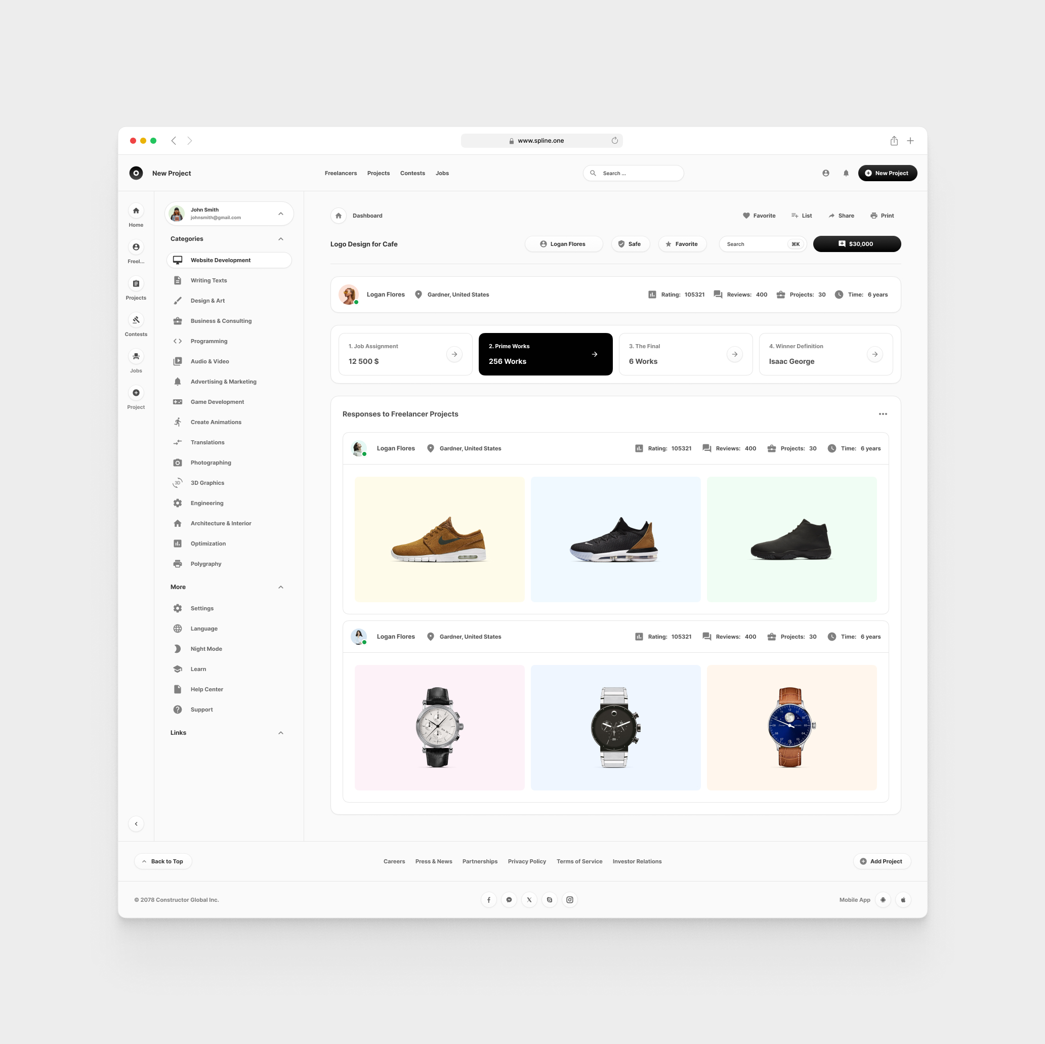 Freelance for Figma Templates (0024)
