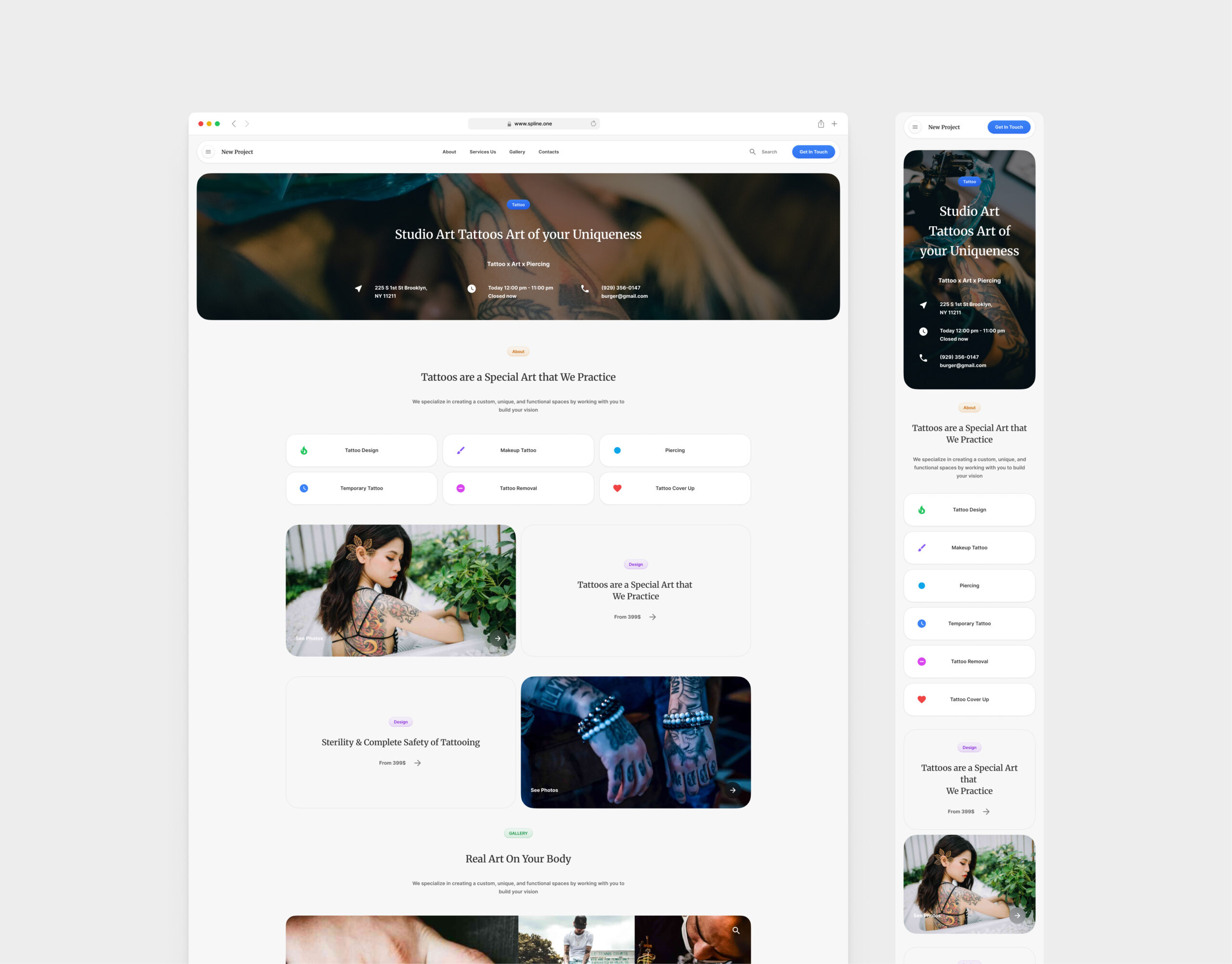 Tattoo Template for Figma (0047)