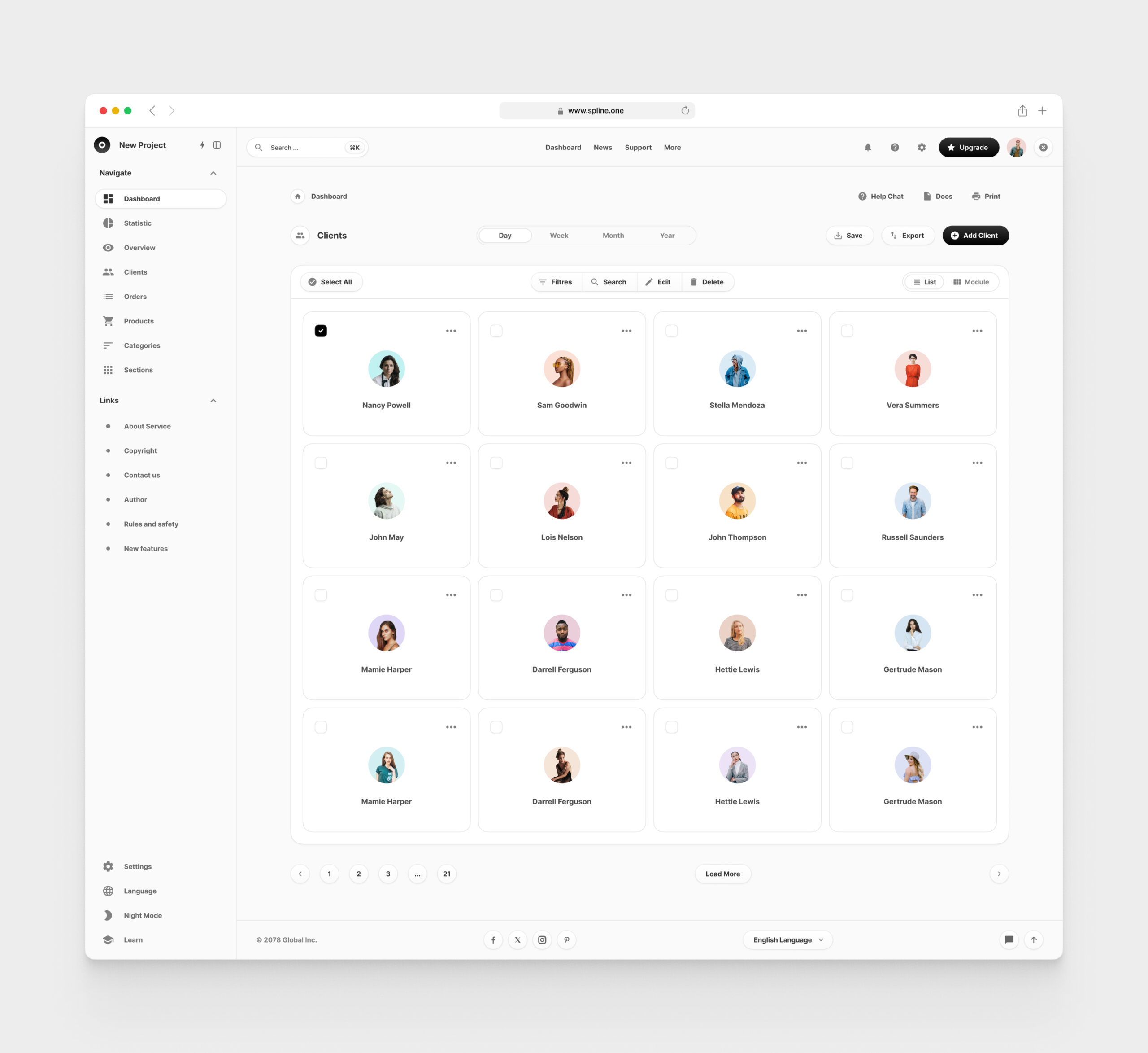 Commerce Dashboards for Figma Template