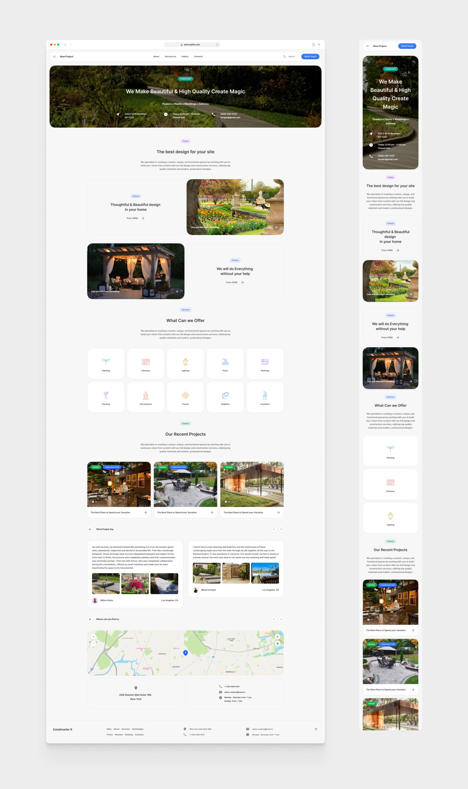 Landscape Template for Figma (0045)