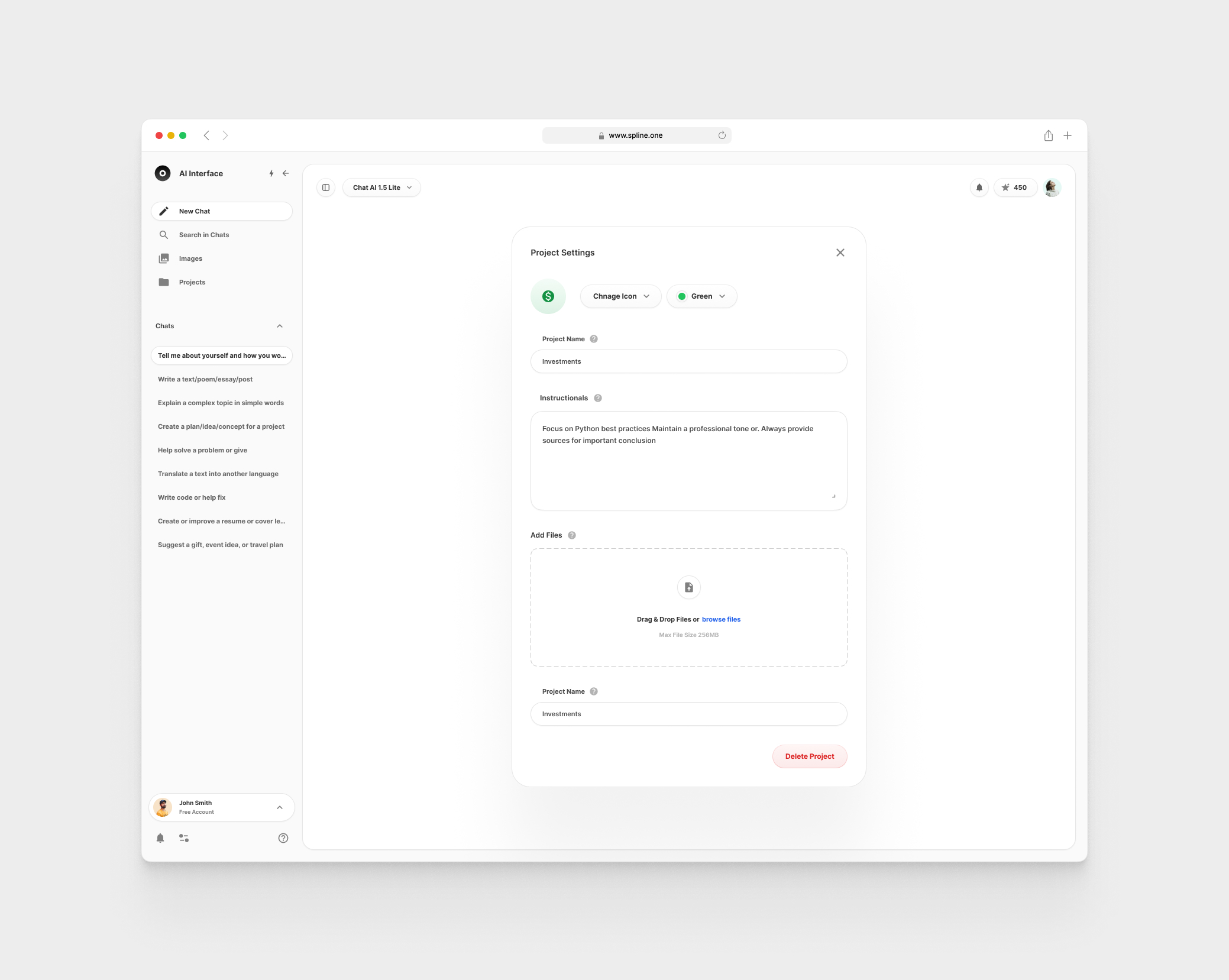 AI Chat GPT for Figma Templates