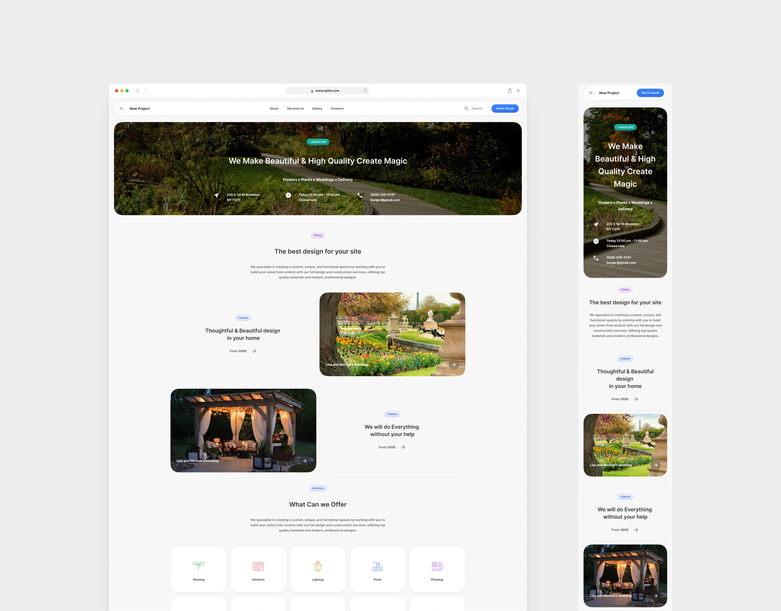 Landscape Template for Figma (0045)
