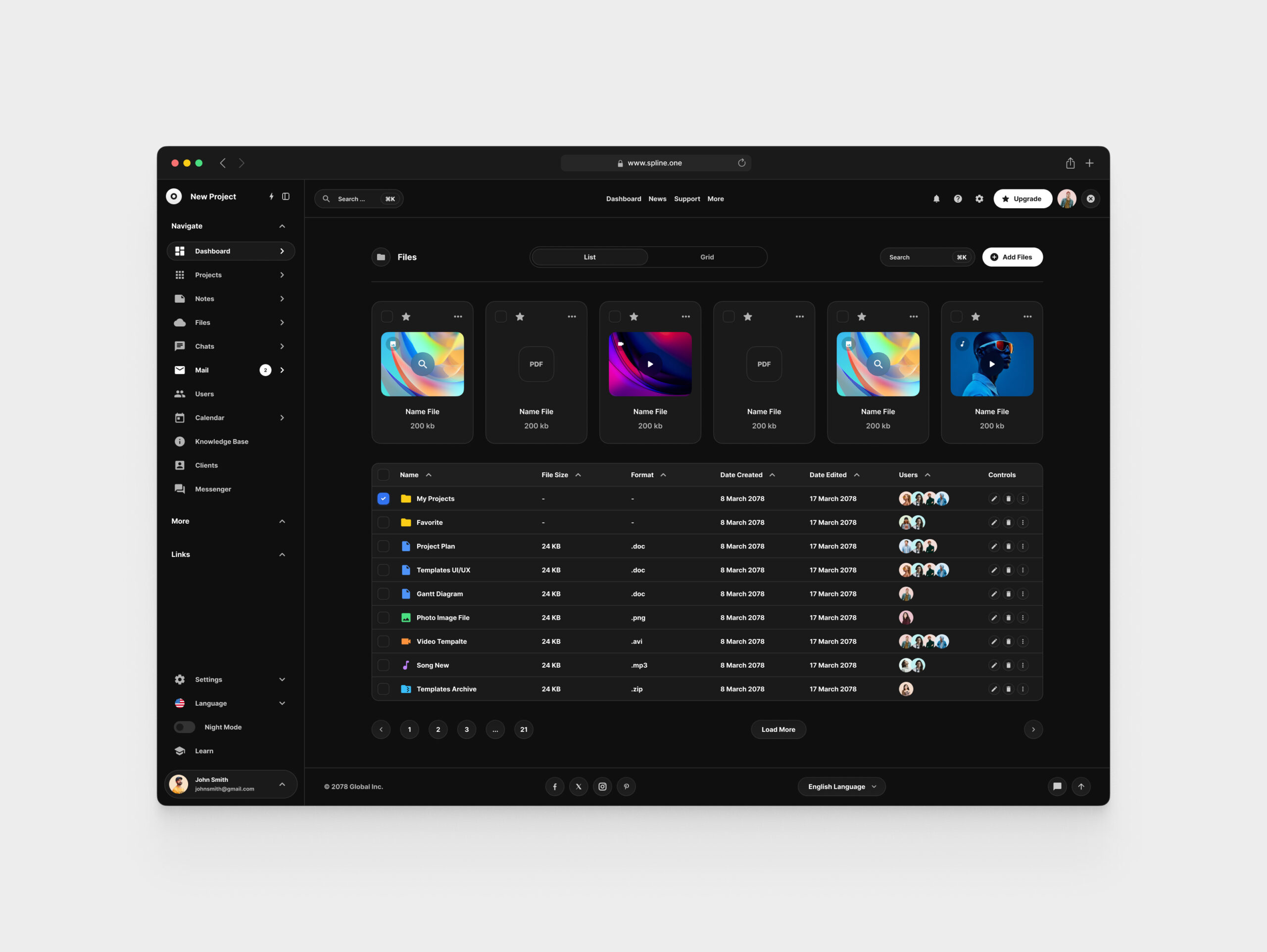 Files for Figma Templates