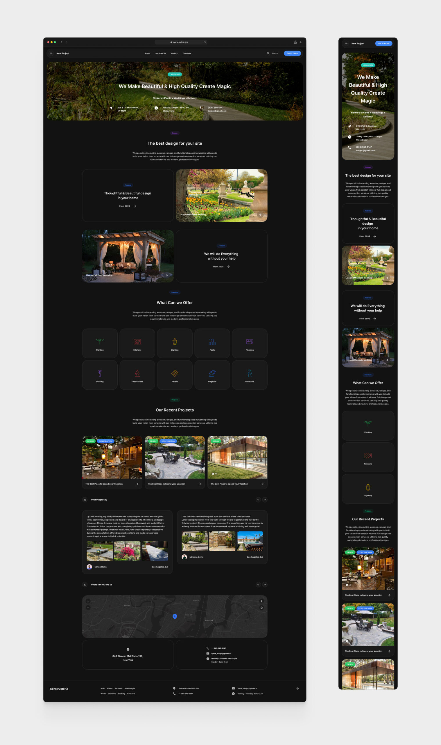 Landscape Template for Figma (0045)