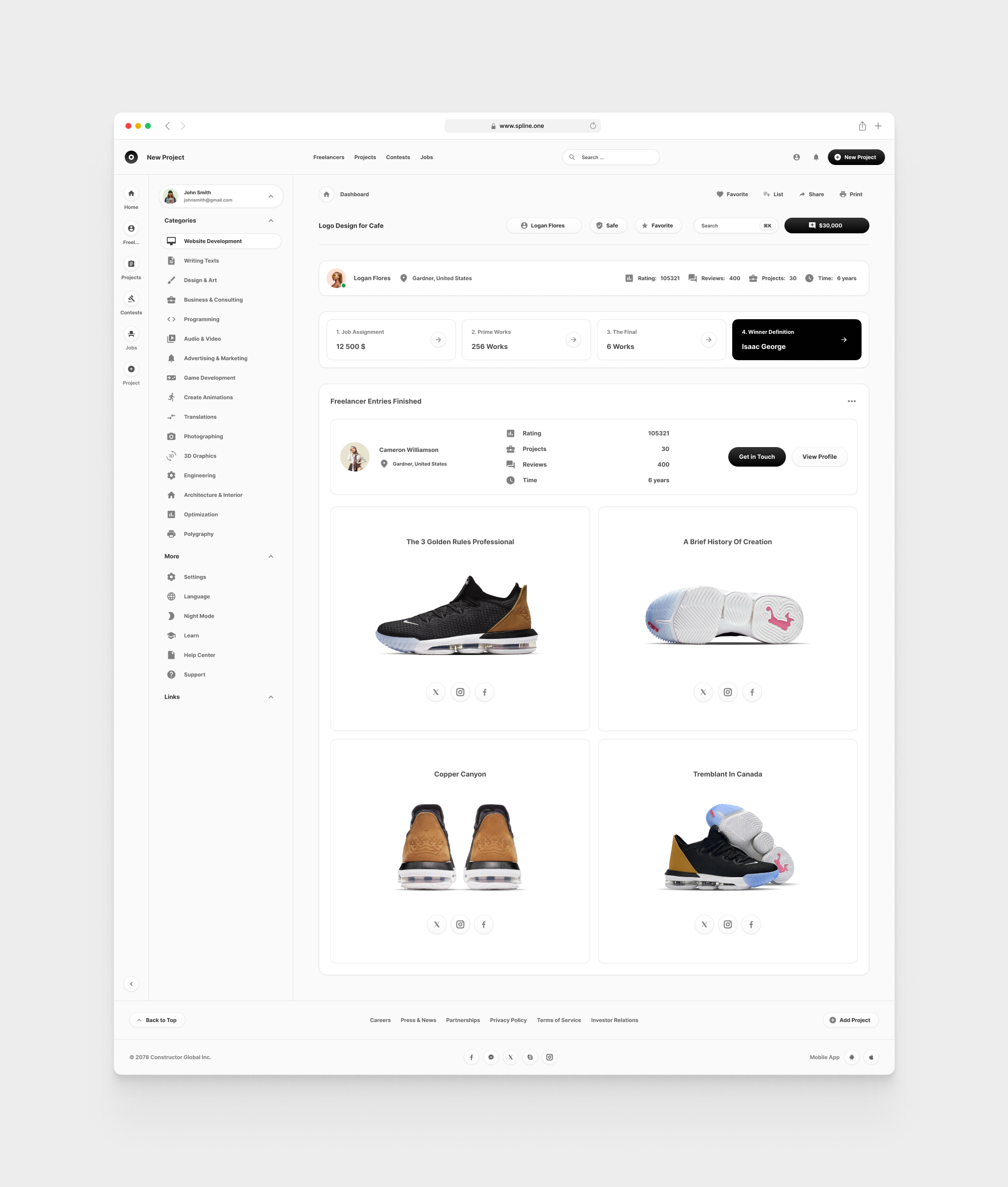 Freelance for Figma Templates (0024)