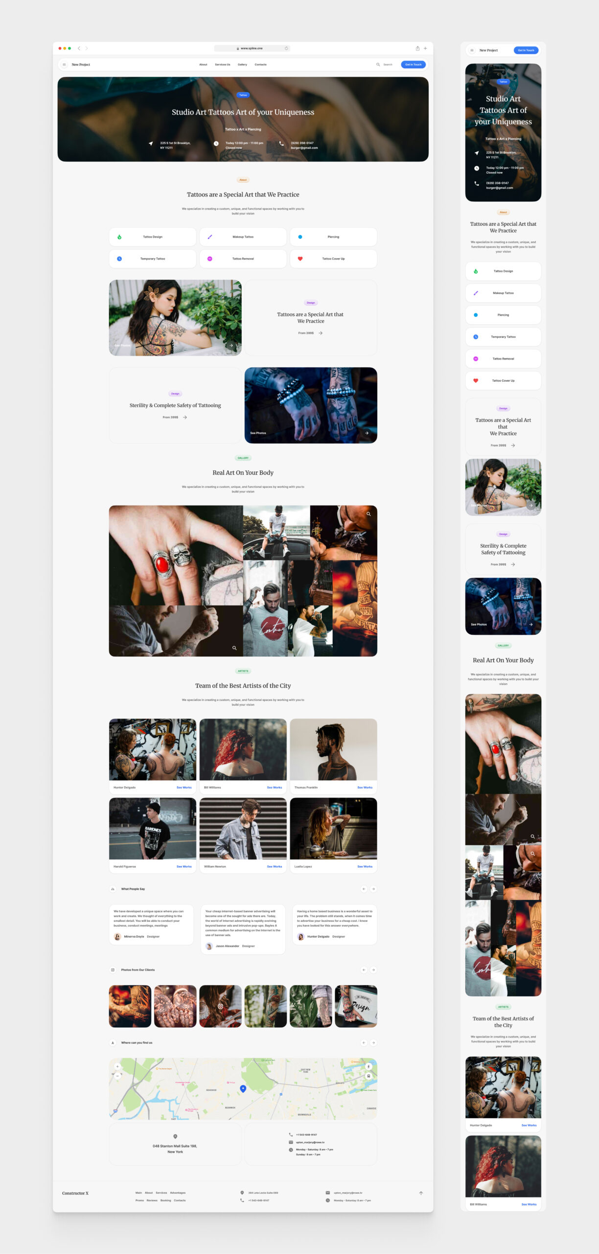 Tattoo Template for Figma (0047)