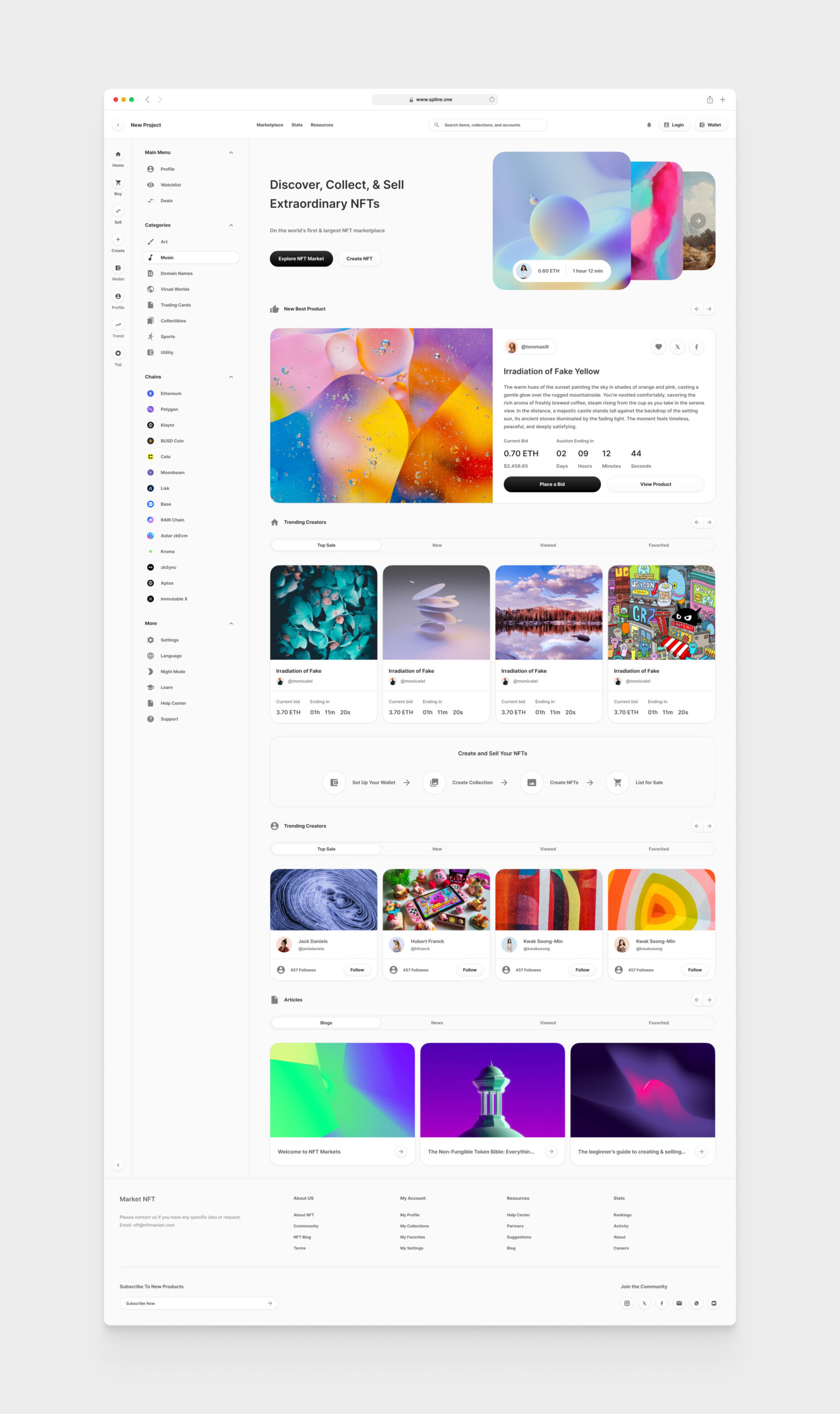 NFT for Figma Templates (0028)