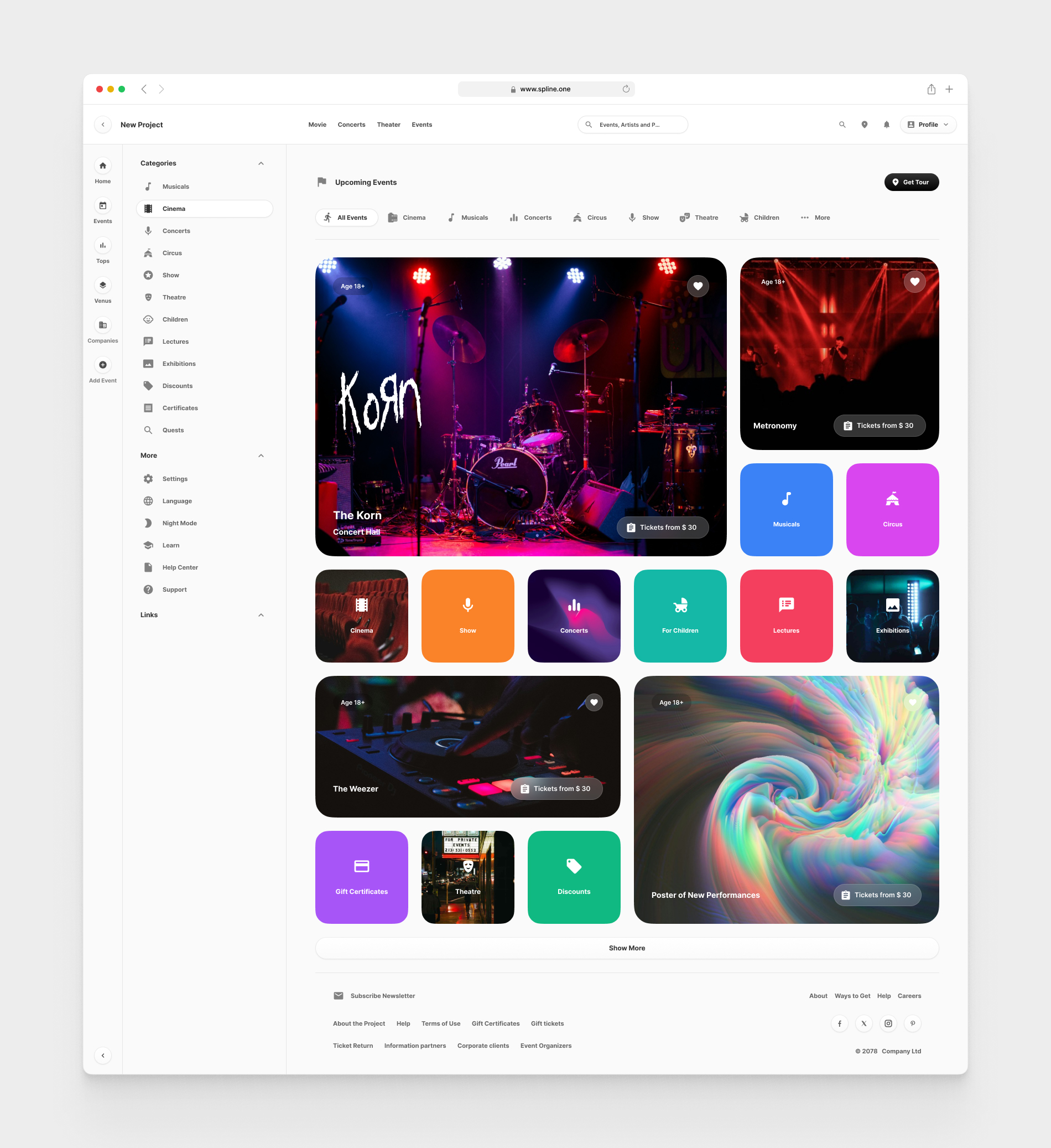 Events for Figma Templates (0025)