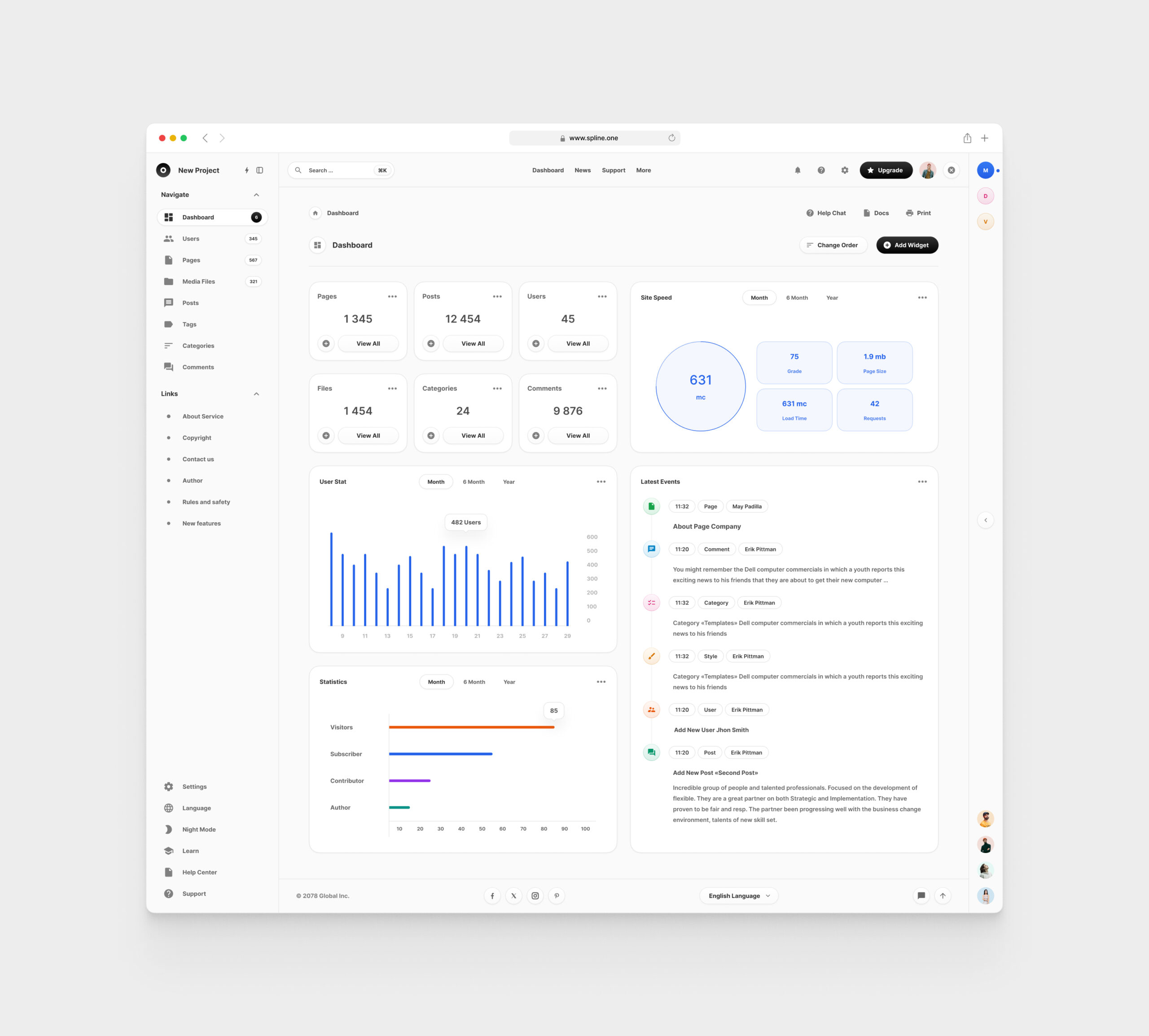 CMS for Figma Templates (0018)