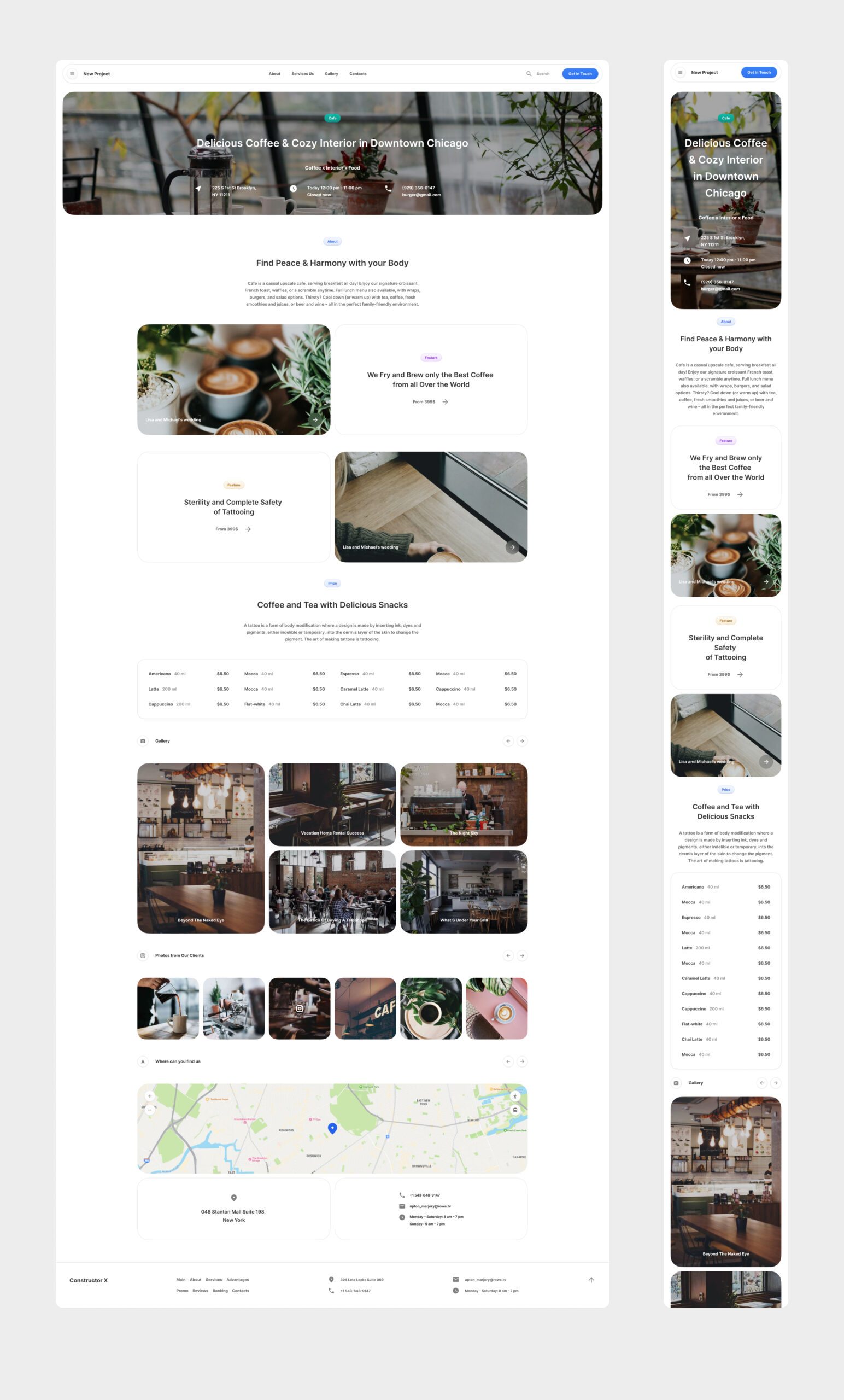 Coffee Template for Figma (0051)