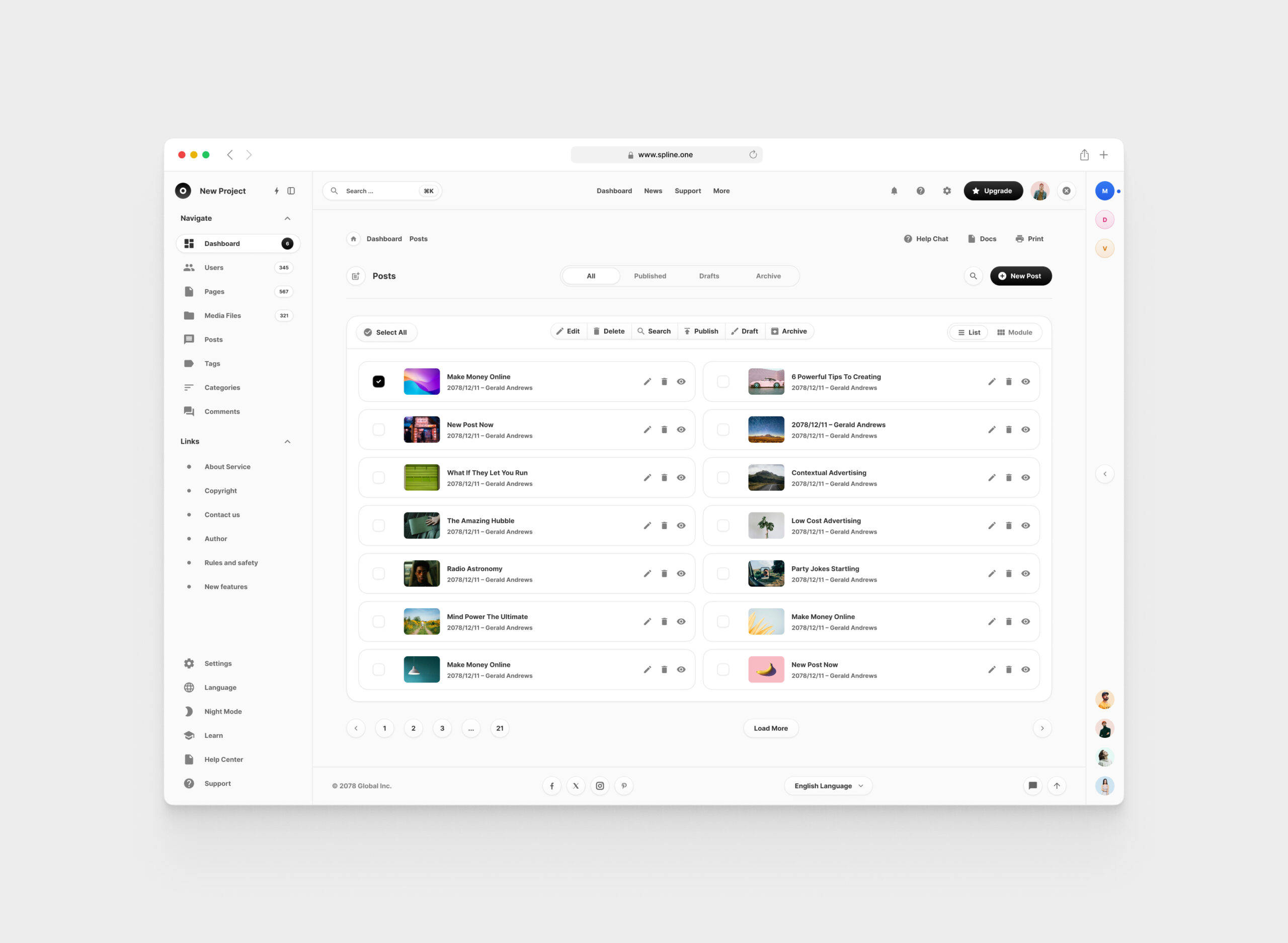 CMS for Figma Templates (0018)