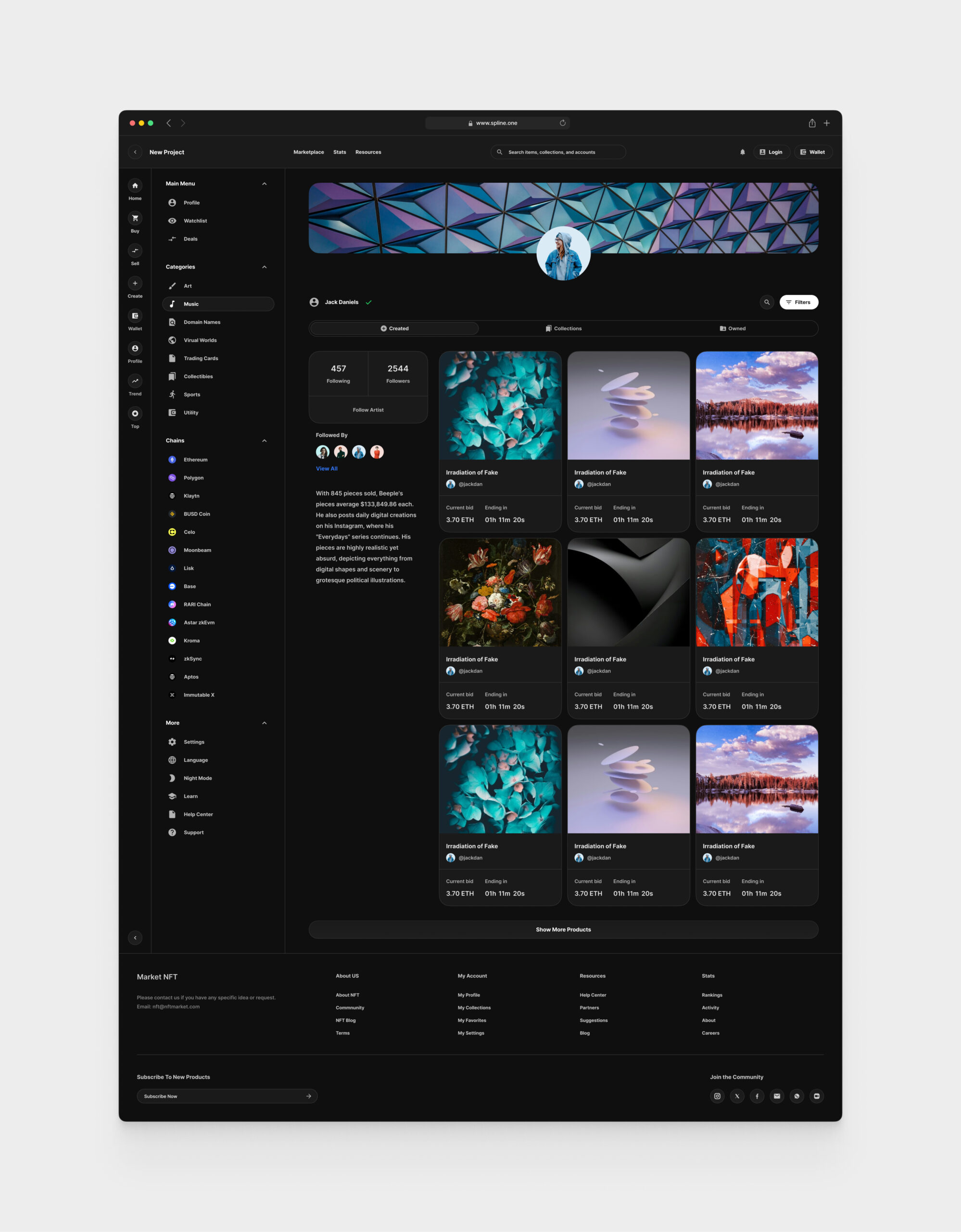 NFT for Figma Templates (0028)