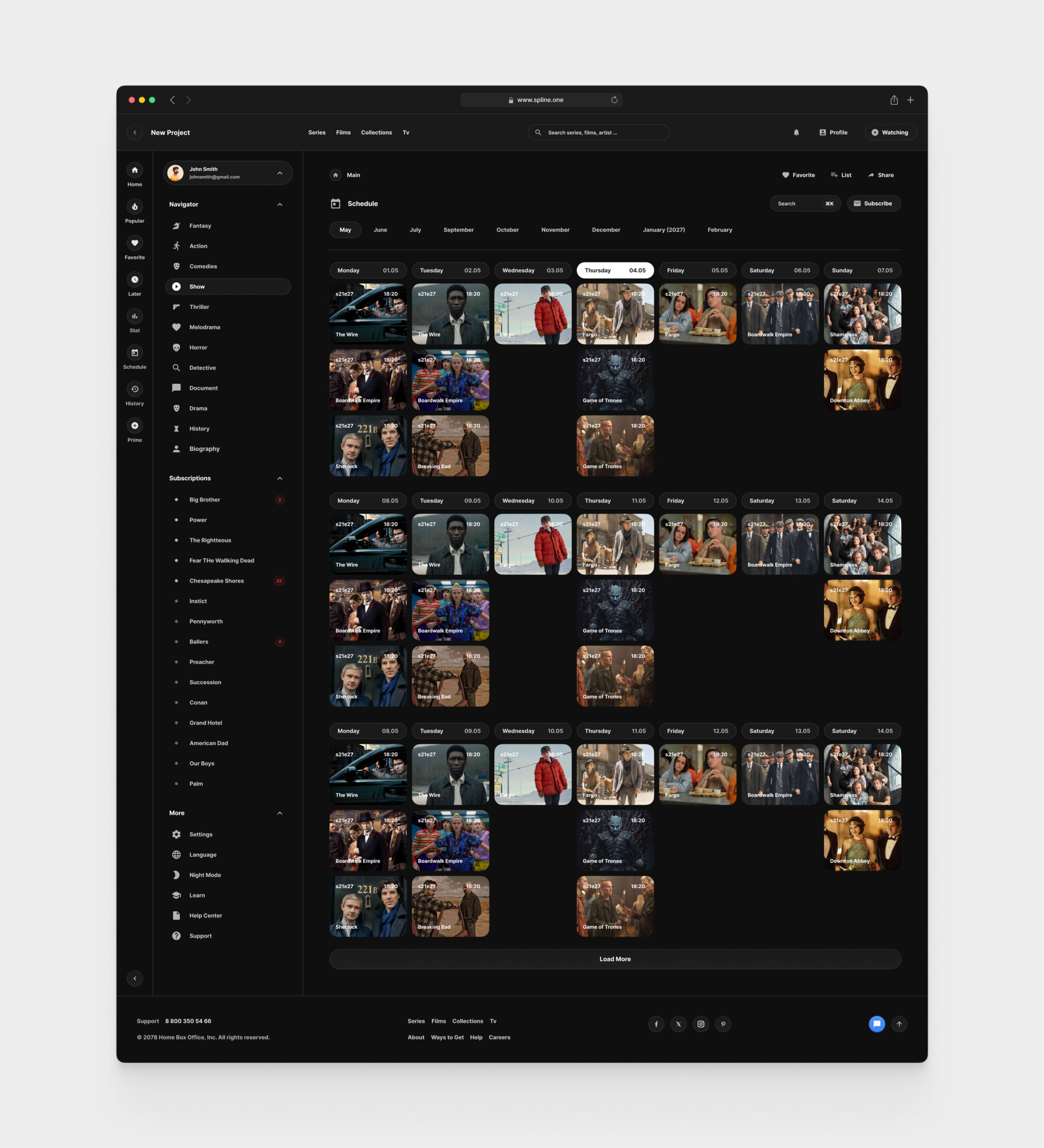 Cinema for Figma Templates (0026)