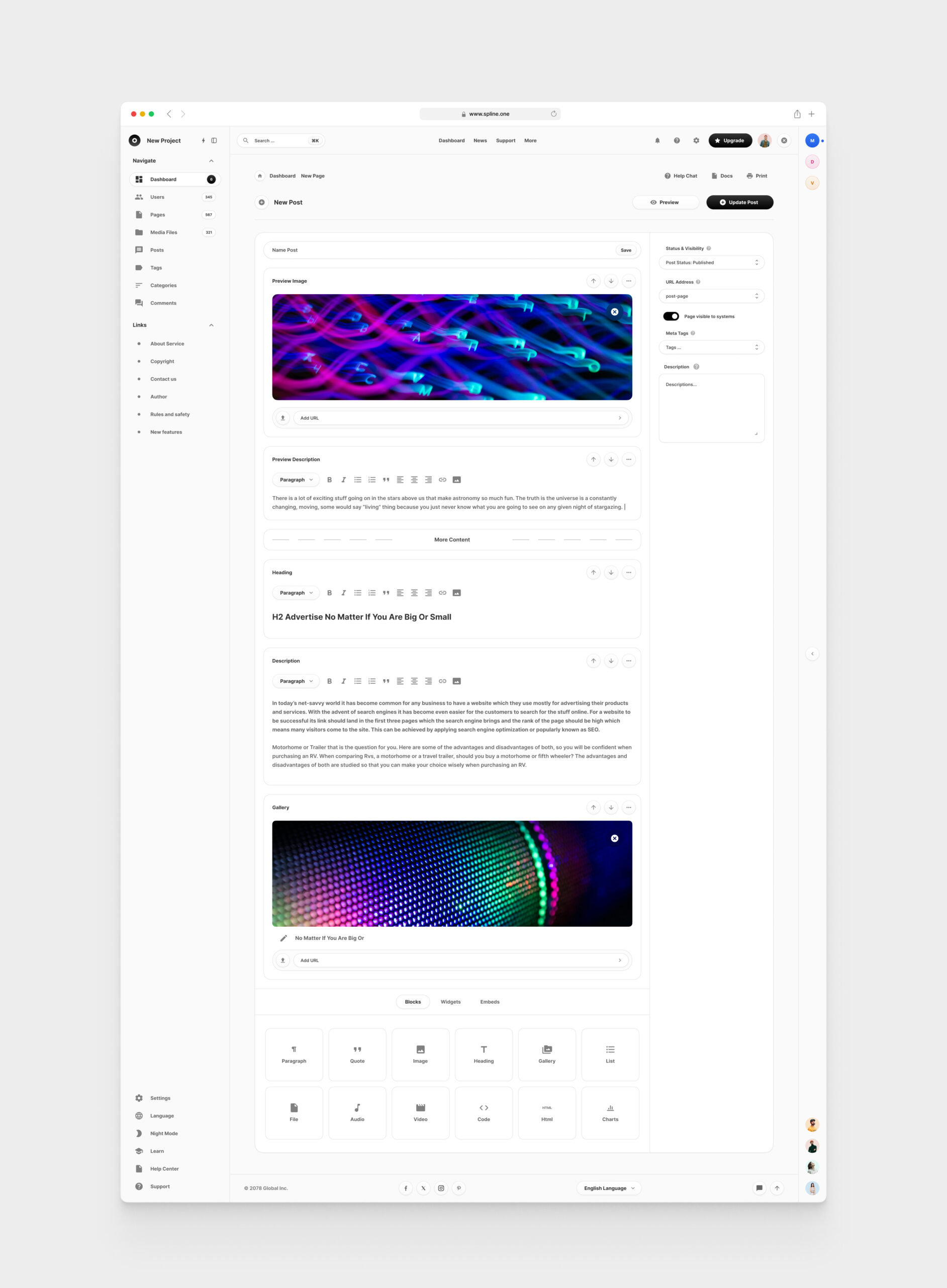 CMS for Figma Templates (0018)