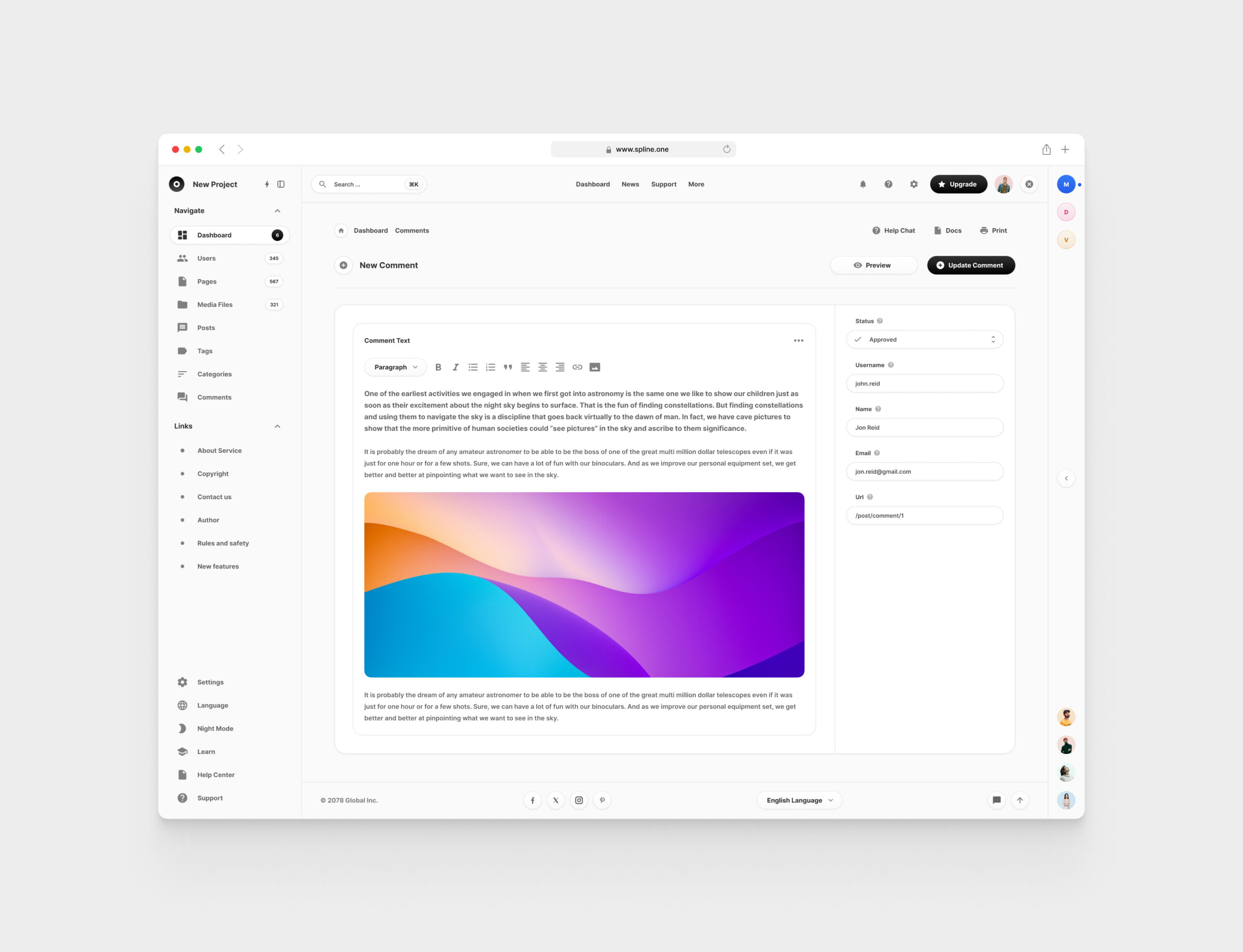 CMS for Figma Templates (0018)