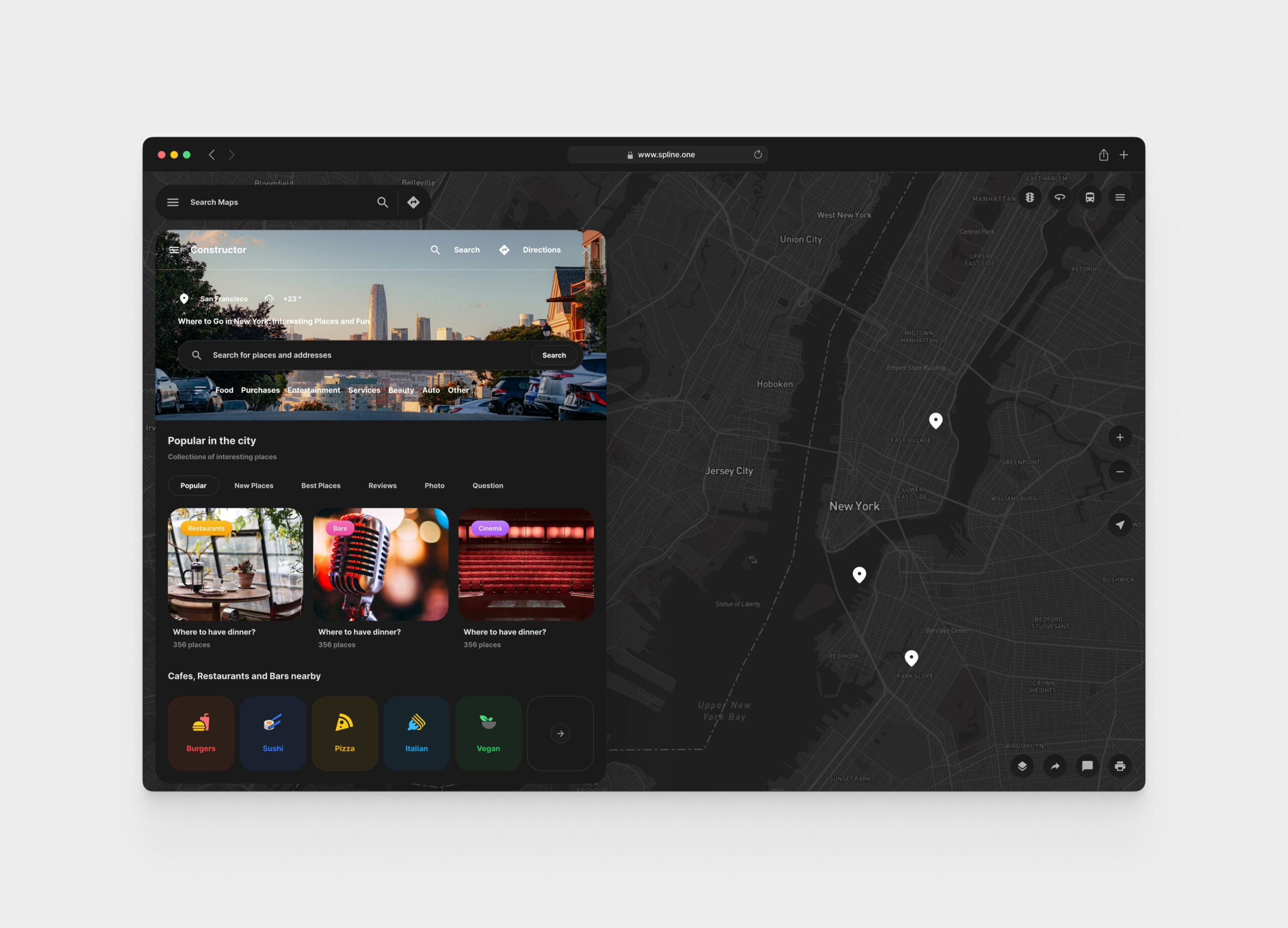 Map for Figma Templates (0029)