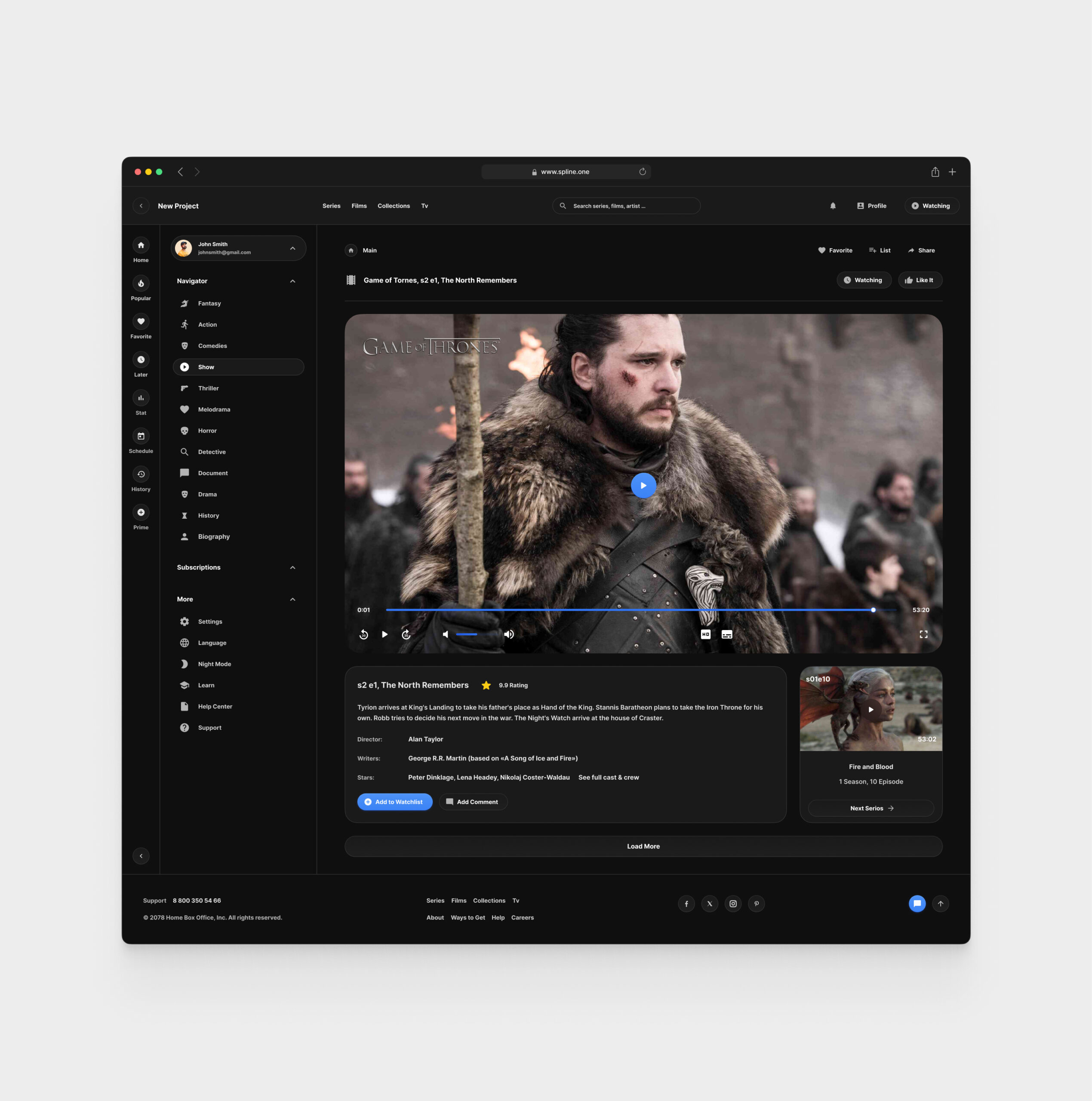 Cinema for Figma Templates (0026)