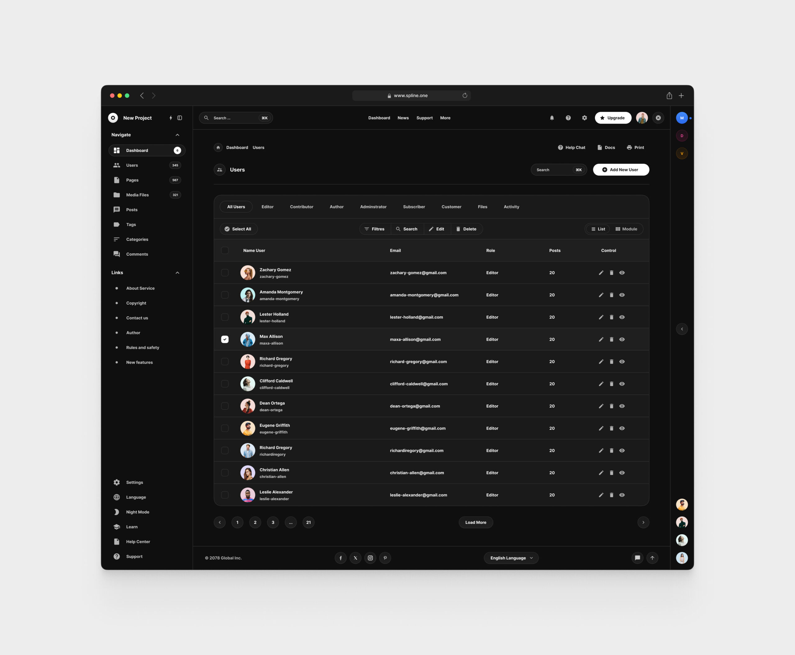 CMS for Figma Templates (0018)