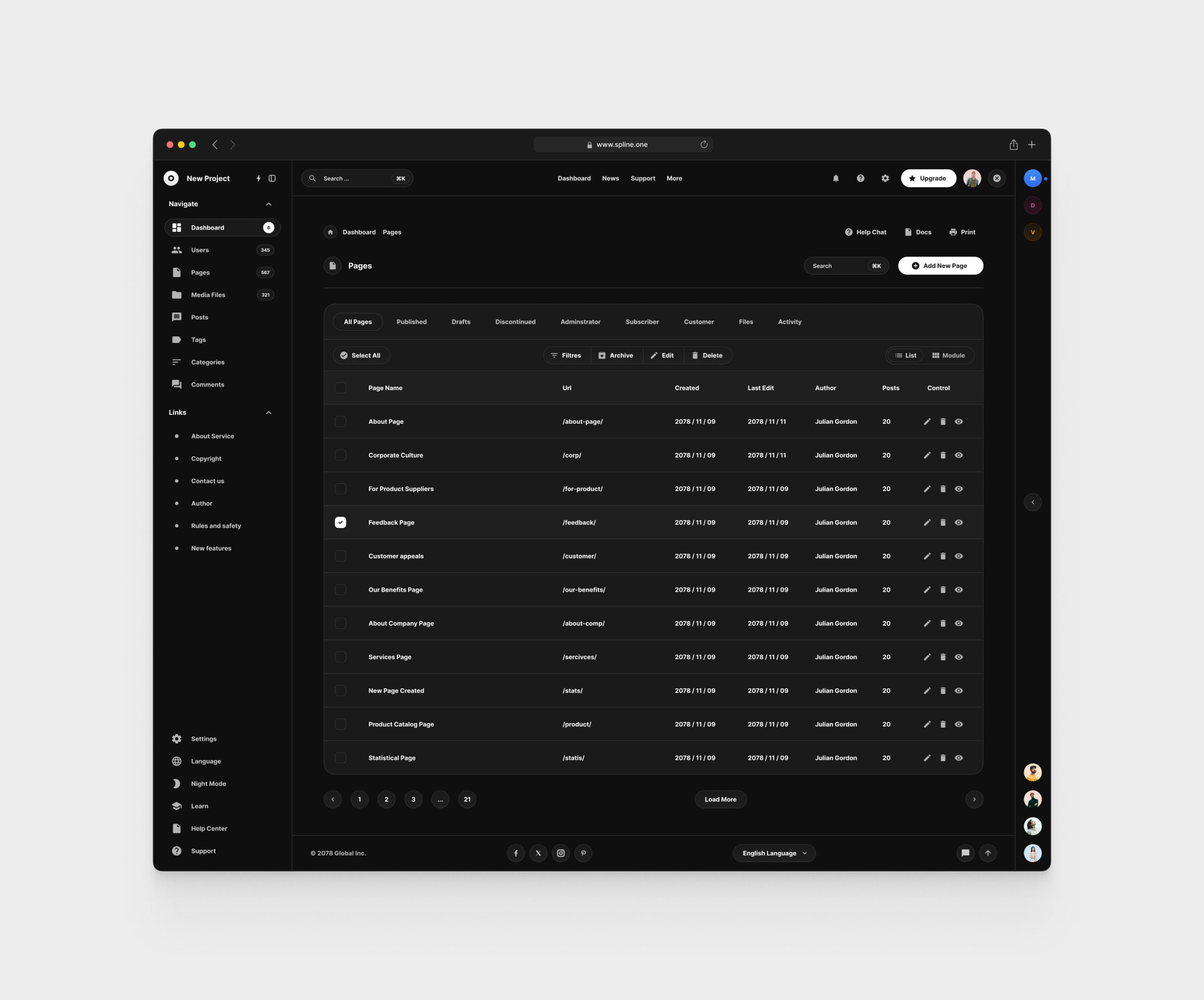 CMS for Figma Templates (0018)