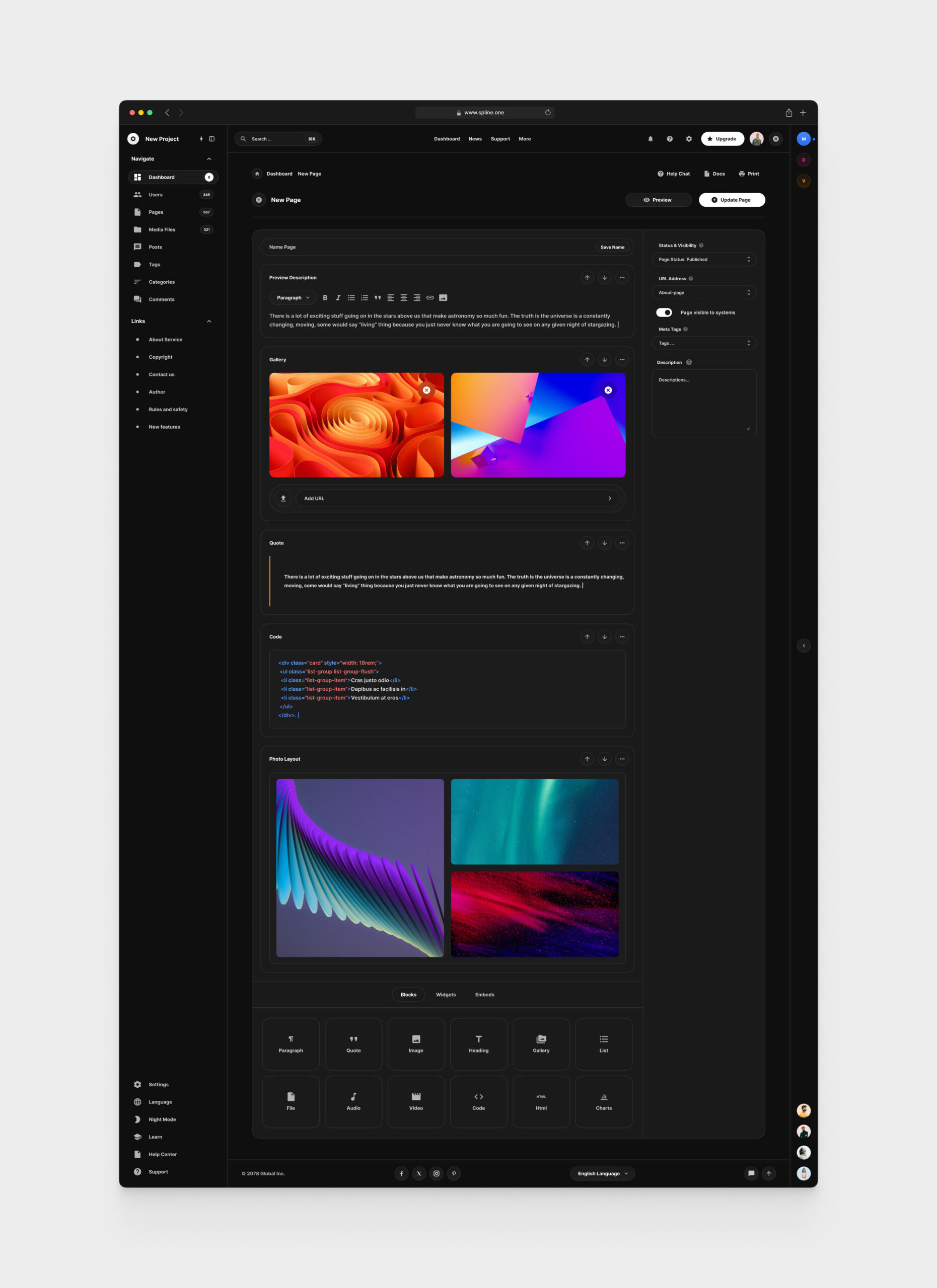CMS for Figma Templates (0018)
