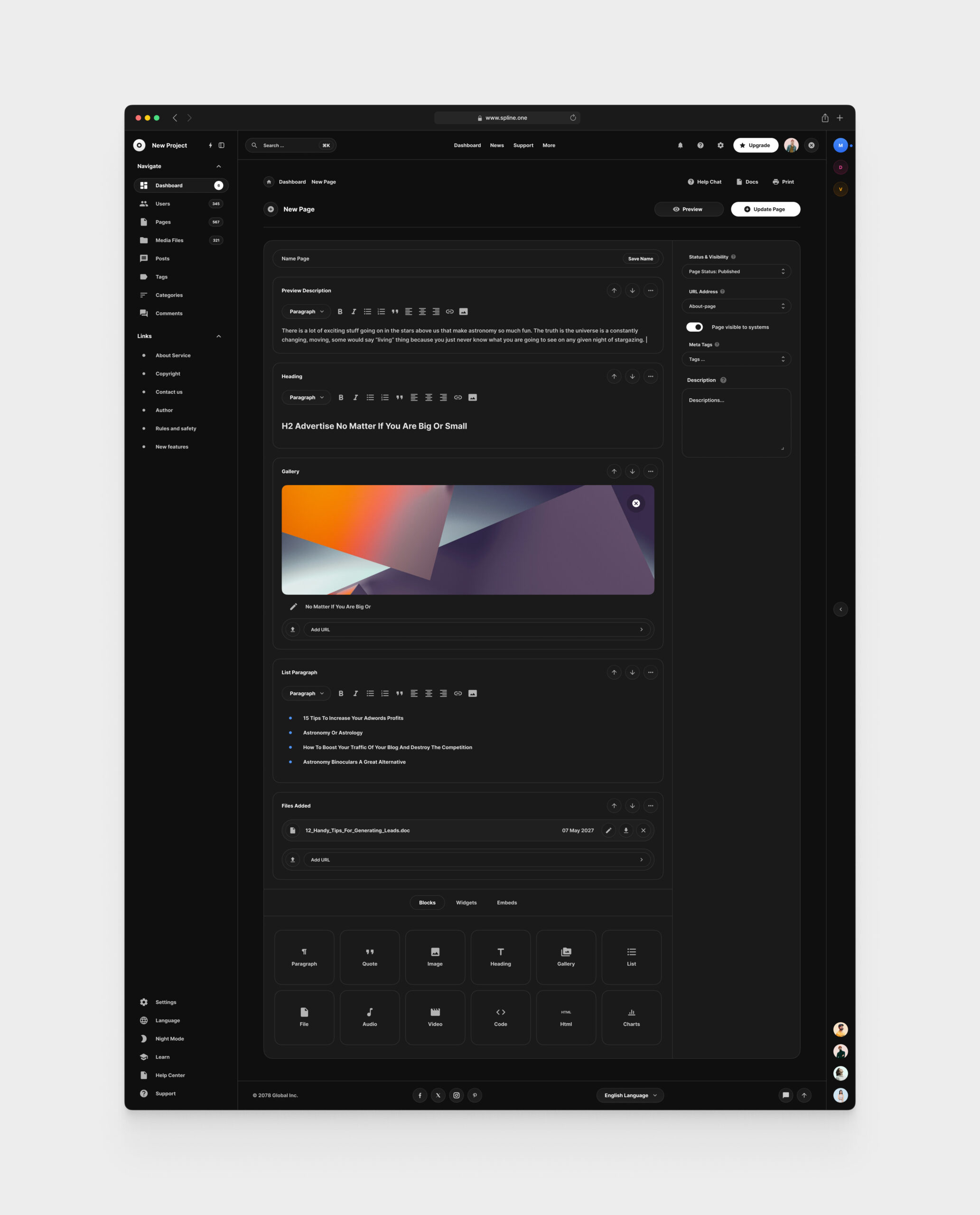 CMS for Figma Templates (0018)