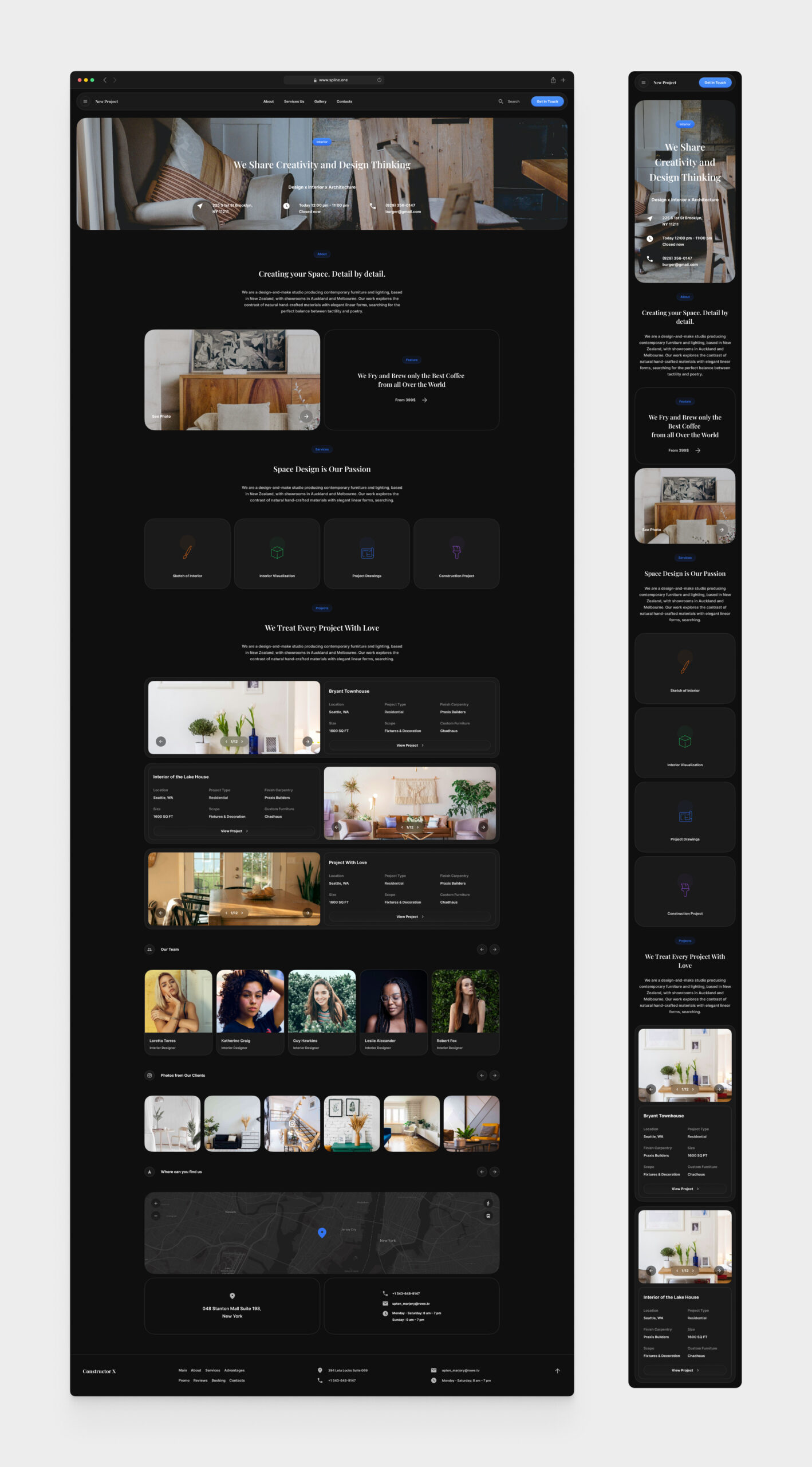 Interior Template for Figma (0049)