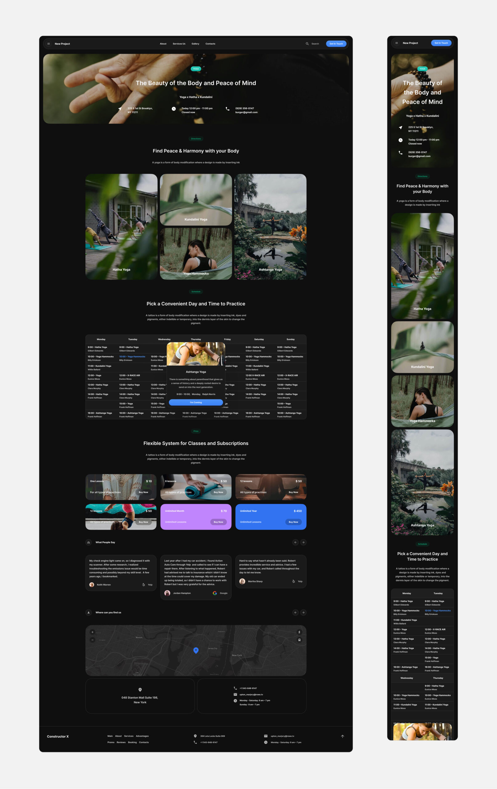 Yoga Template for Figma (0048)