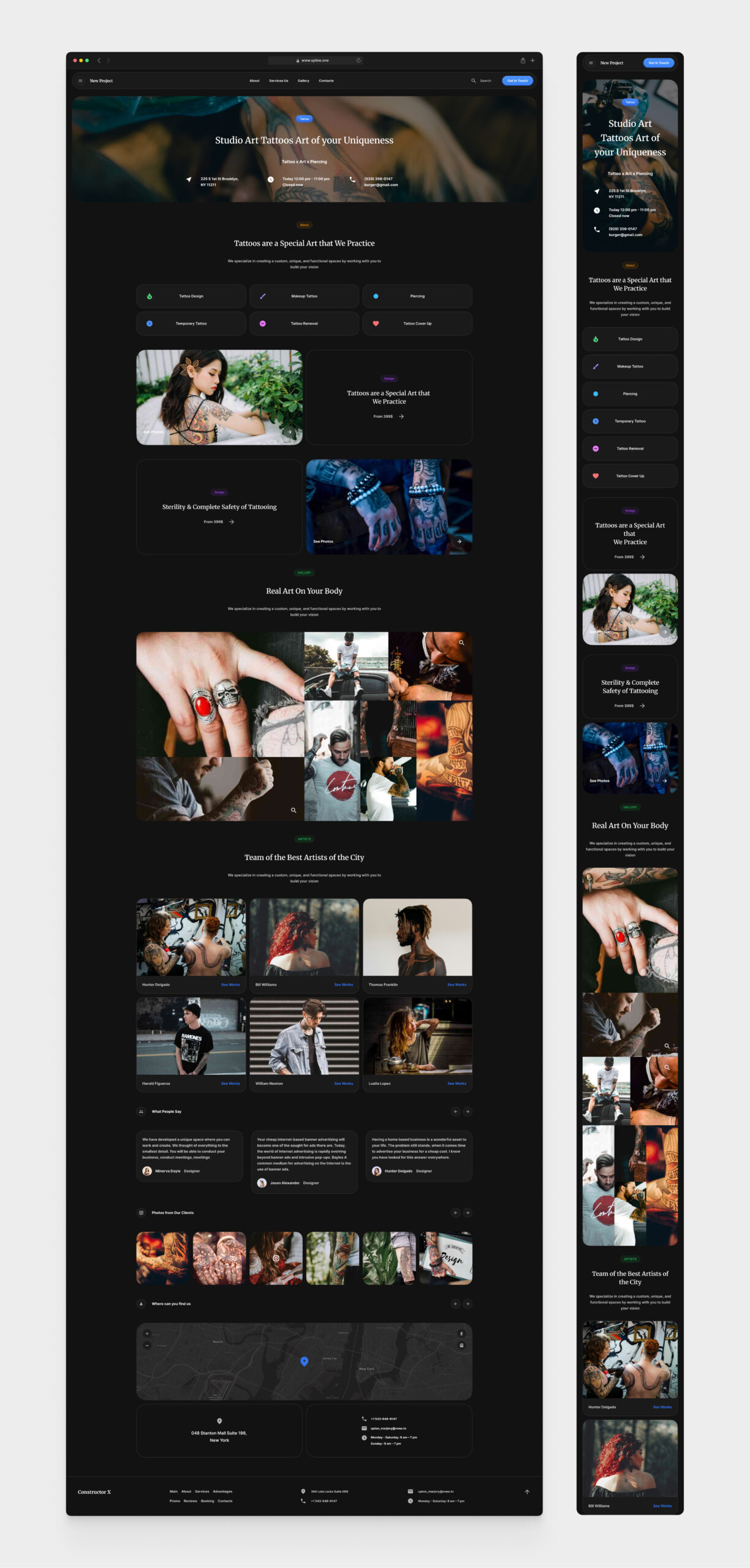Tattoo Template for Figma (0047)