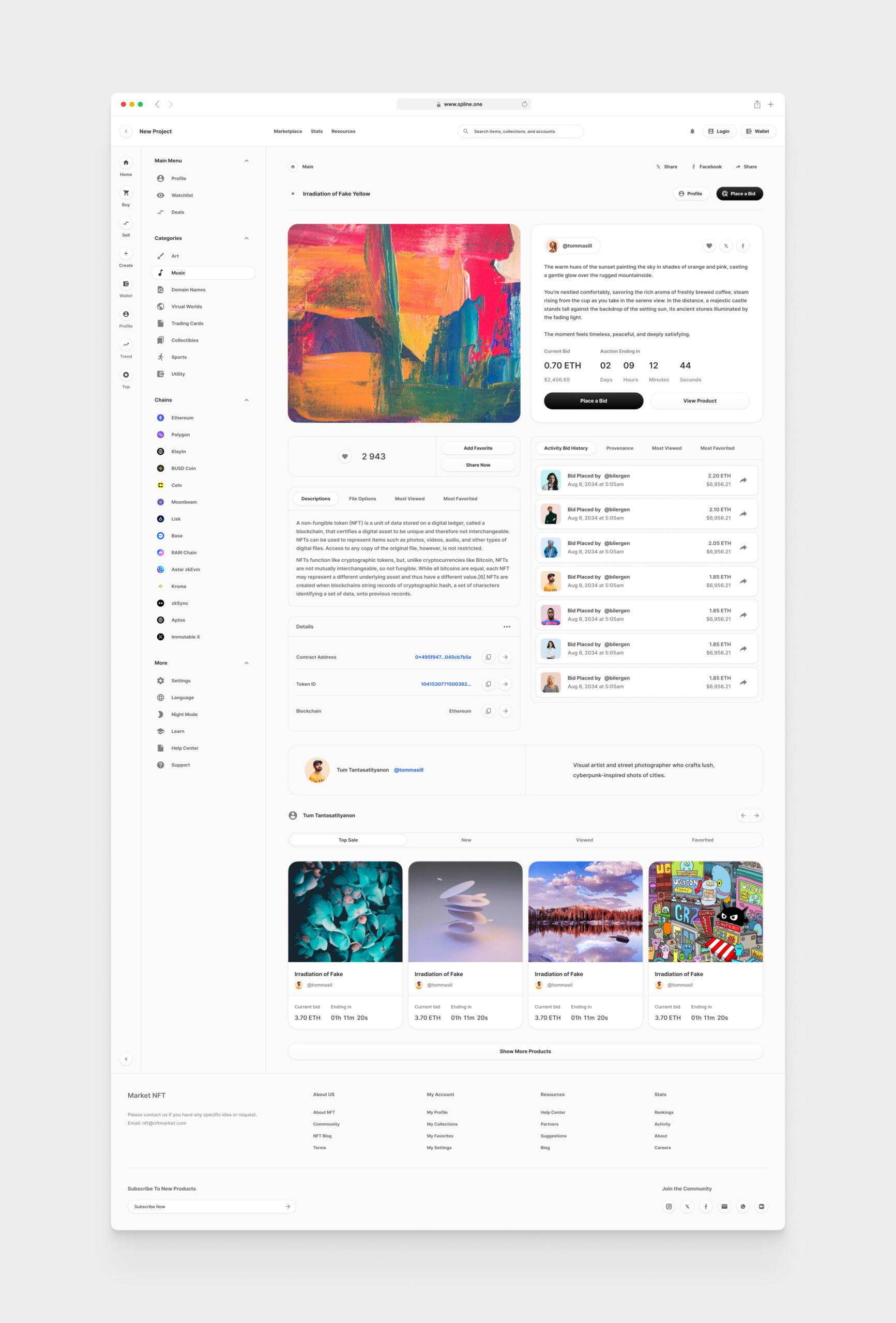 NFT for Figma Templates (0028)