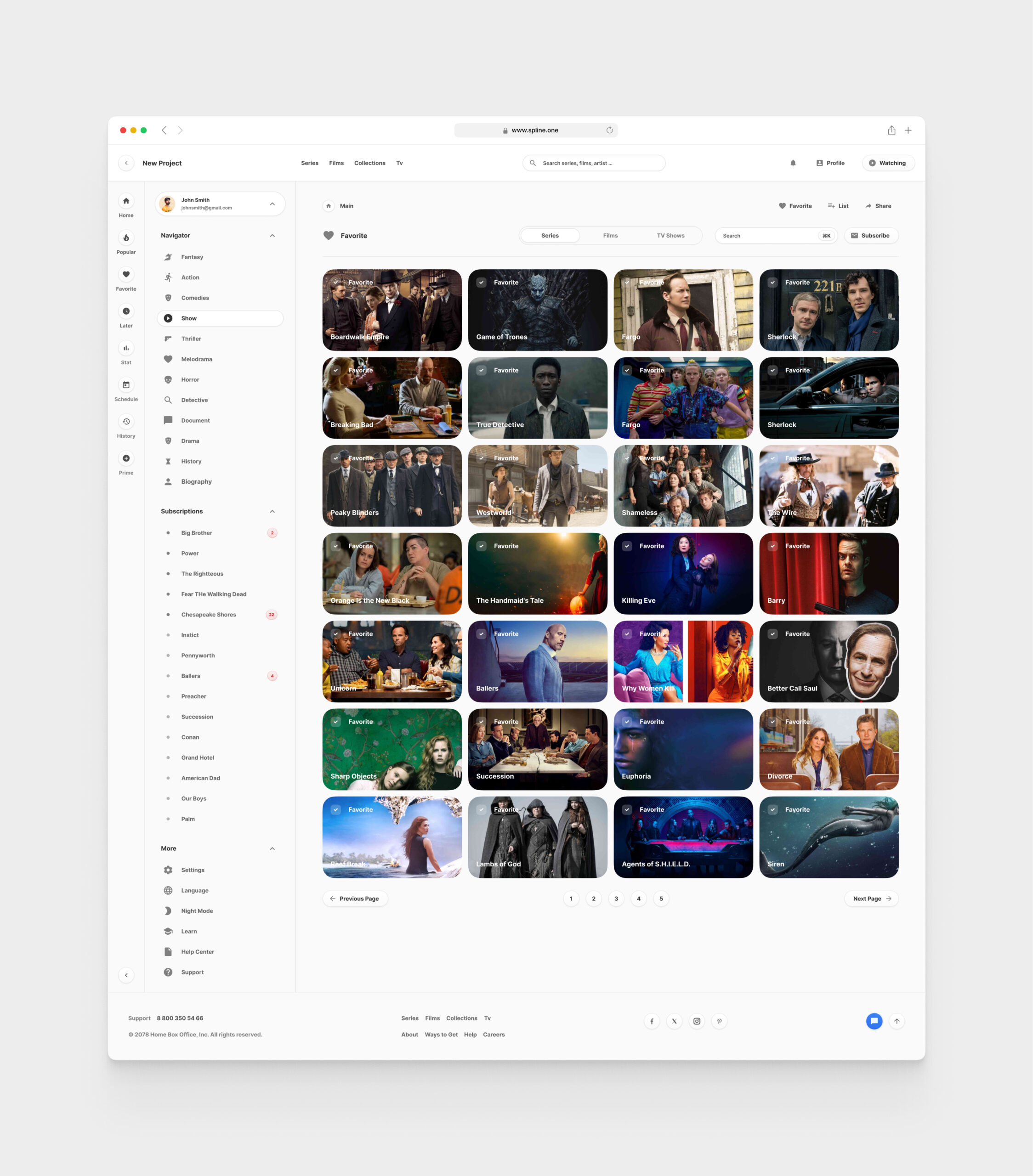 Cinema for Figma Templates (0026)