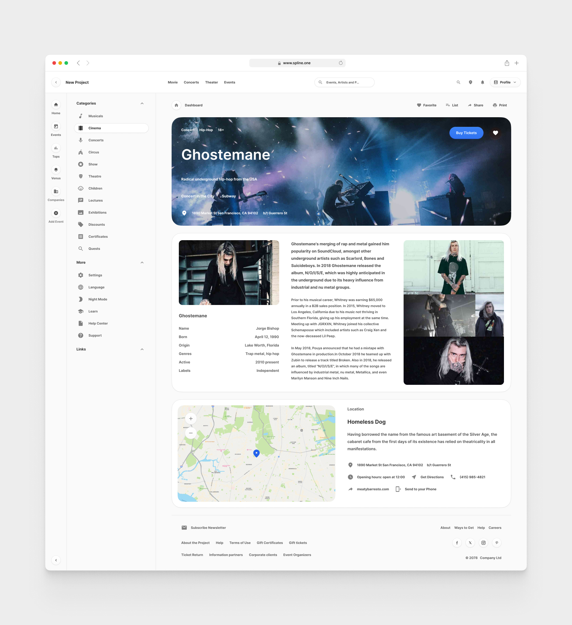 Events for Figma Templates (0025)